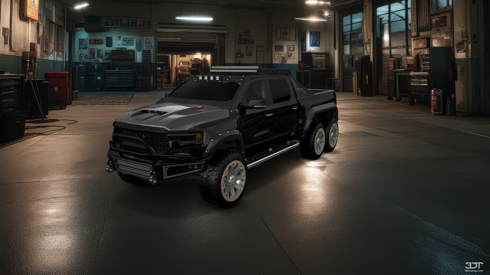 Dodge Ram Hennessey Mammoth 6X6 Truck 2021 tuning
