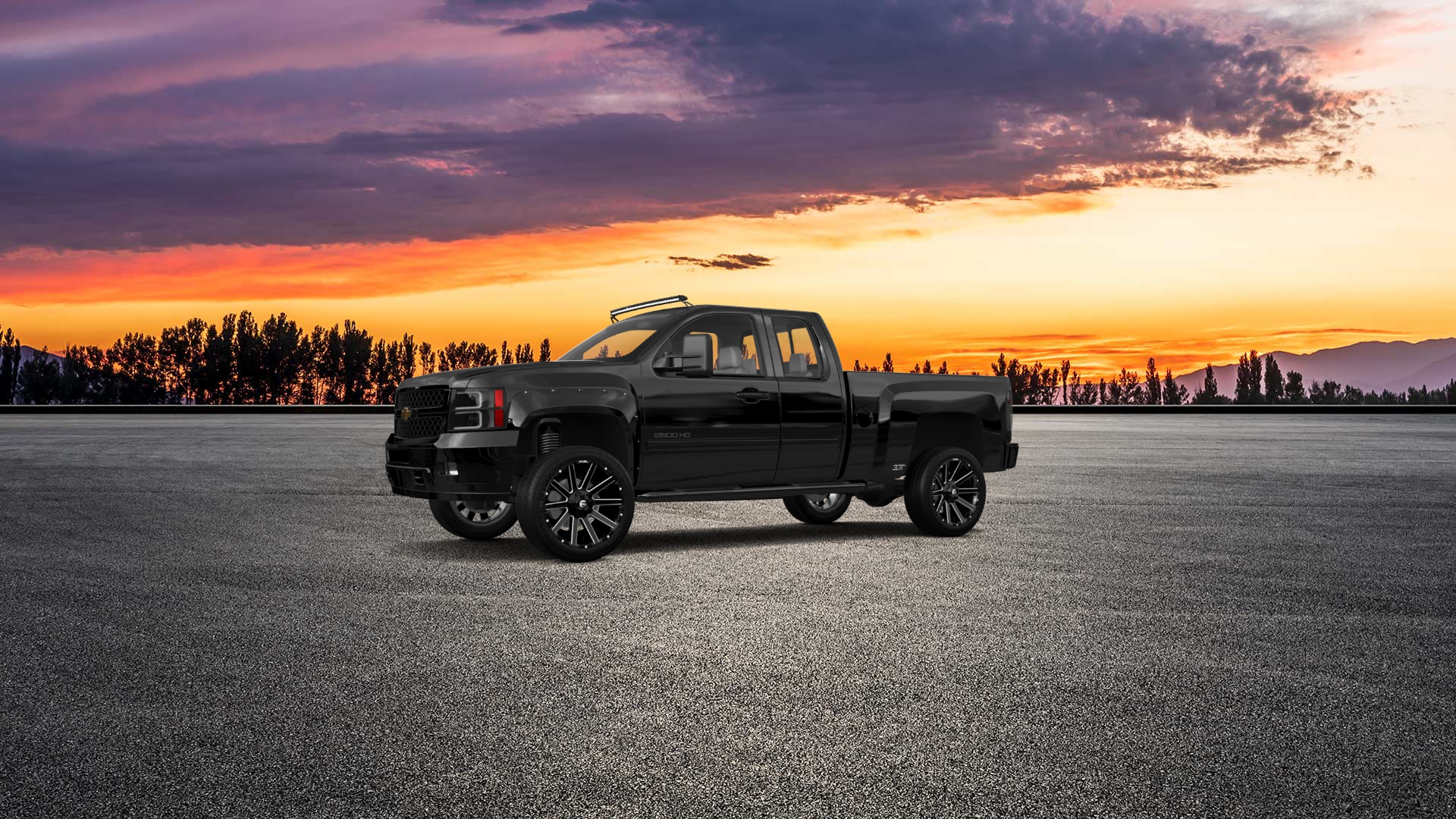 Chevrolet Silverado 2500 HD Extended Cab Pickup Truck 2007