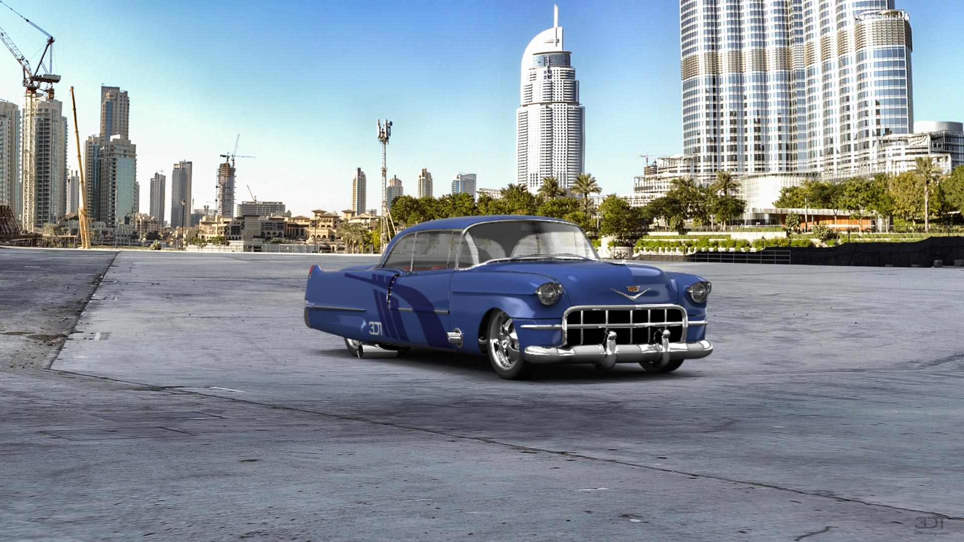 Cadillac De Ville Coupe 1956 tuning
