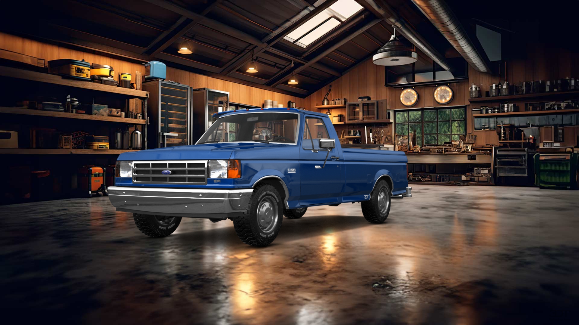 Ford F-150 2 Door pickup truck 1987