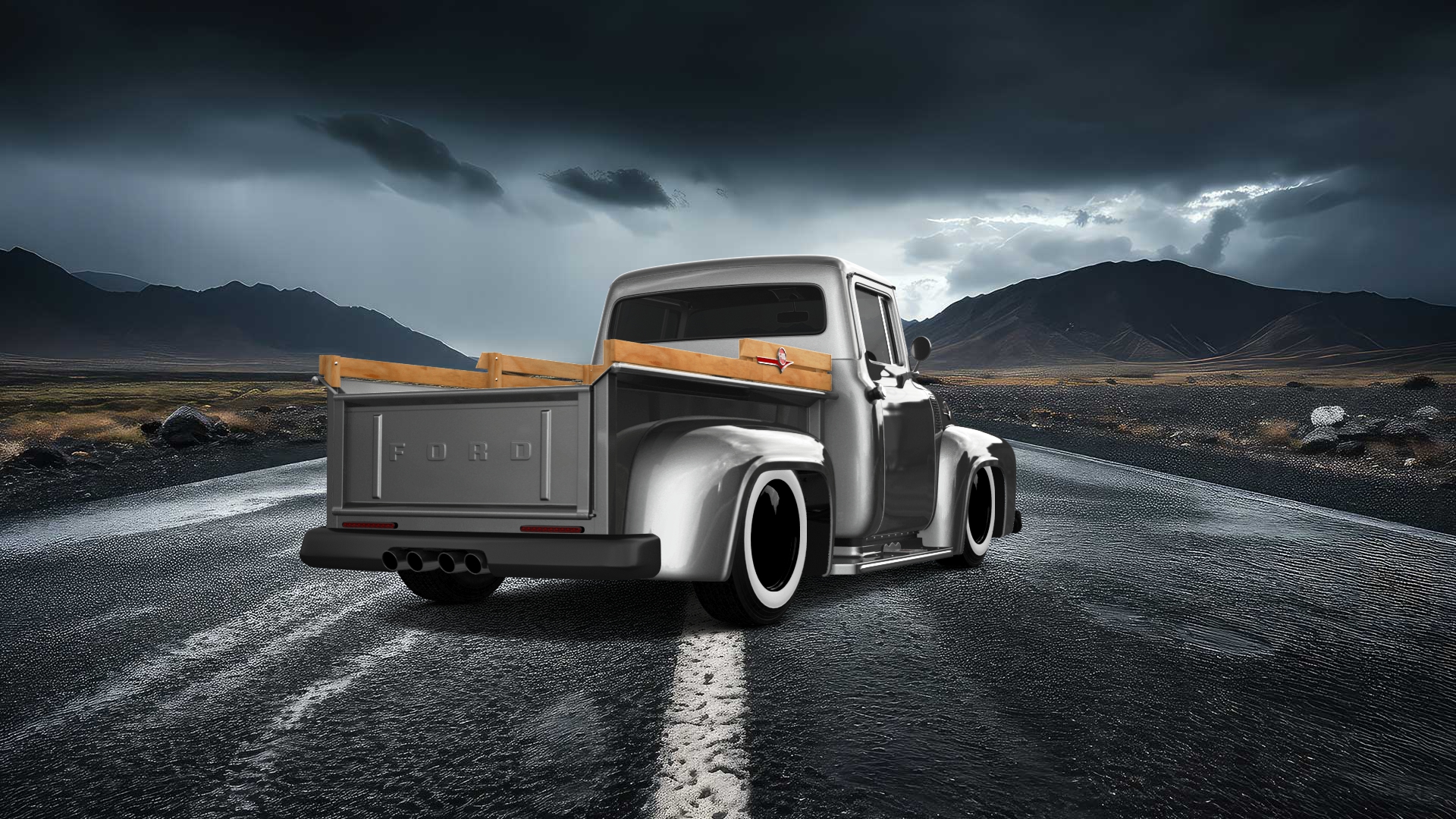 Ford F-100 2 Door truck 1956