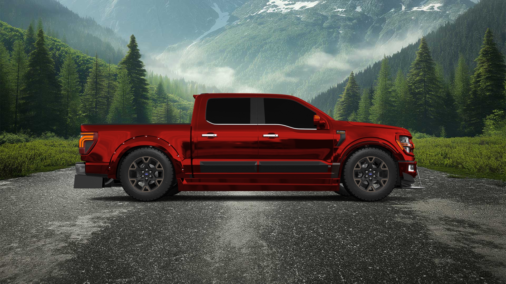 Ford F-150 SuperCrew 4 Door pickup truck 2024 tuning