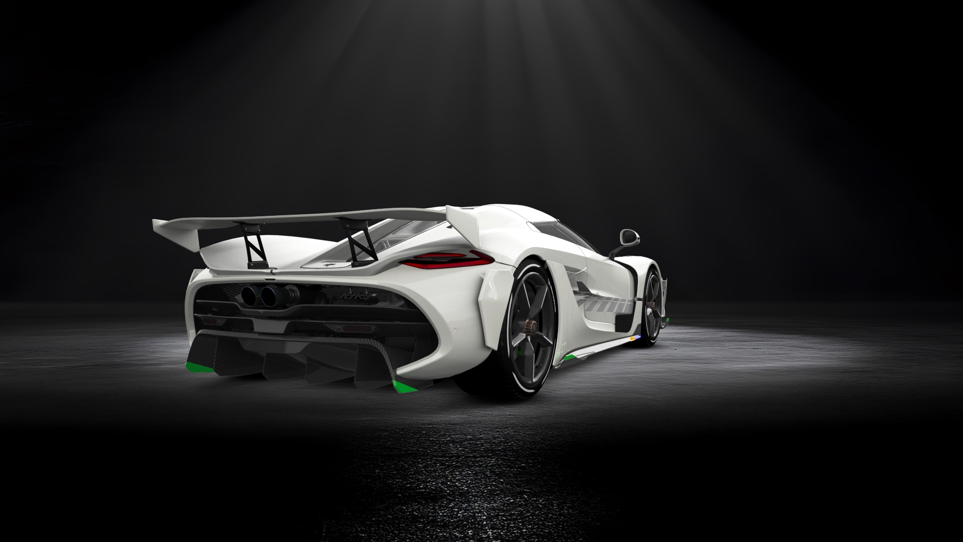 Koenigsegg Jesko 2 door targa top 2020