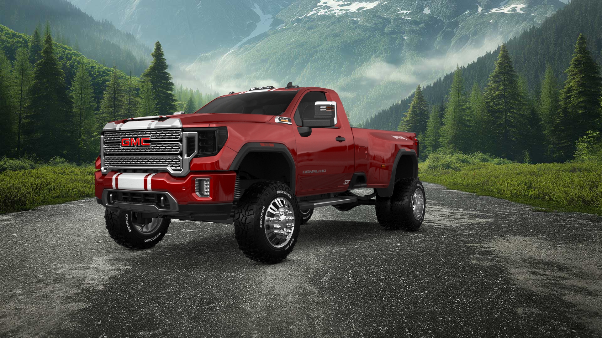 GMC Sierra 3500 HD 2 Door pickup truck 2020 tuning