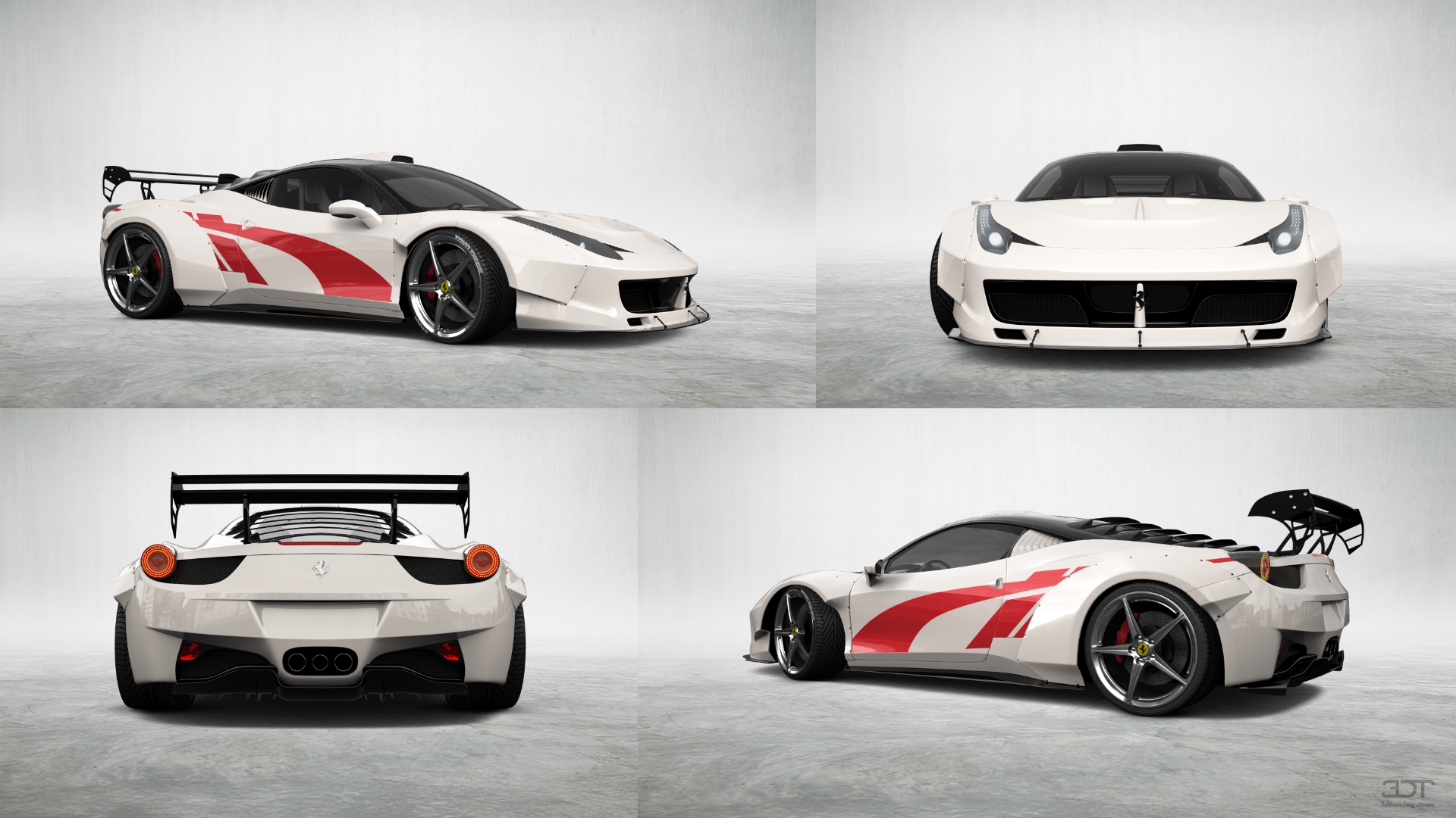 Ferrari 458 Italia 2 door spider 2010 tuning