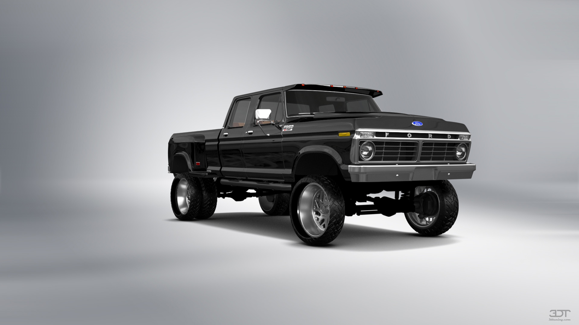 Ford F-350 Dually 4 Door pickup truck 1973