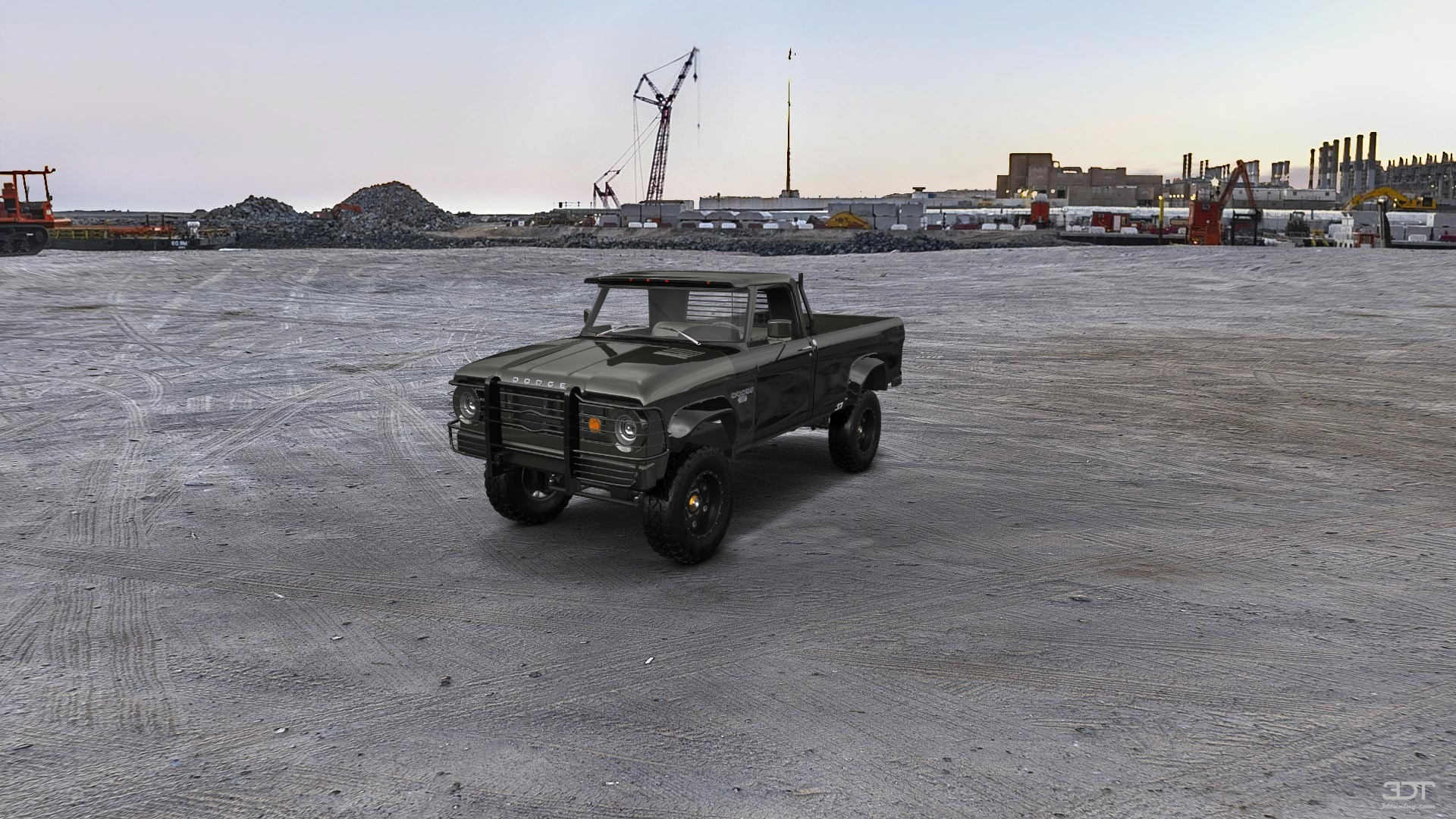 Dodge Power Wagon W200 2 Door pickup truck 1966