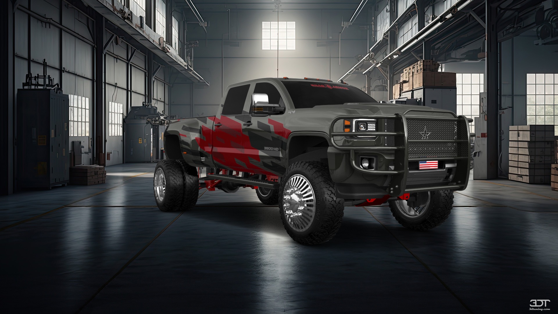 GMC Sierra 3500 HD Crew Cab 4 Door pickup truck 2015