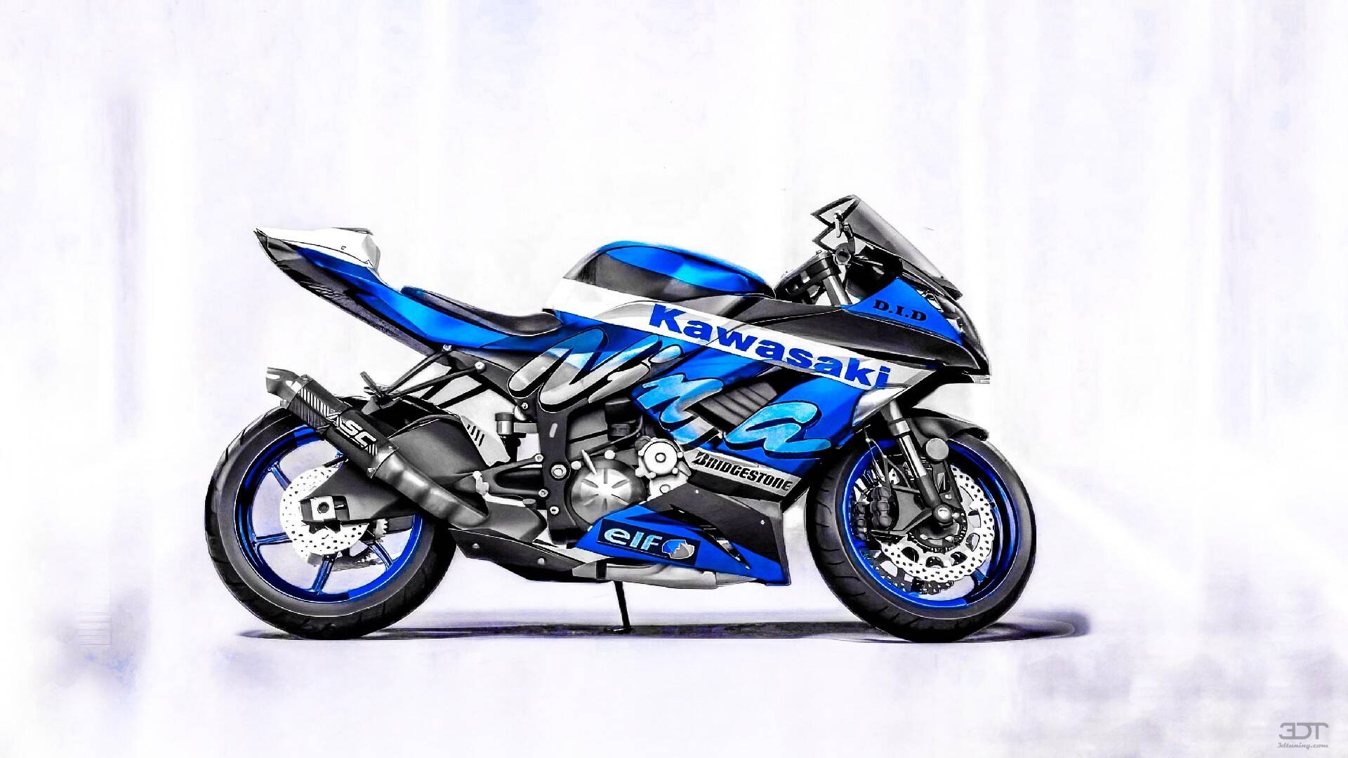 Kawasaki Ninja ZX 6R Sport Bike 2015