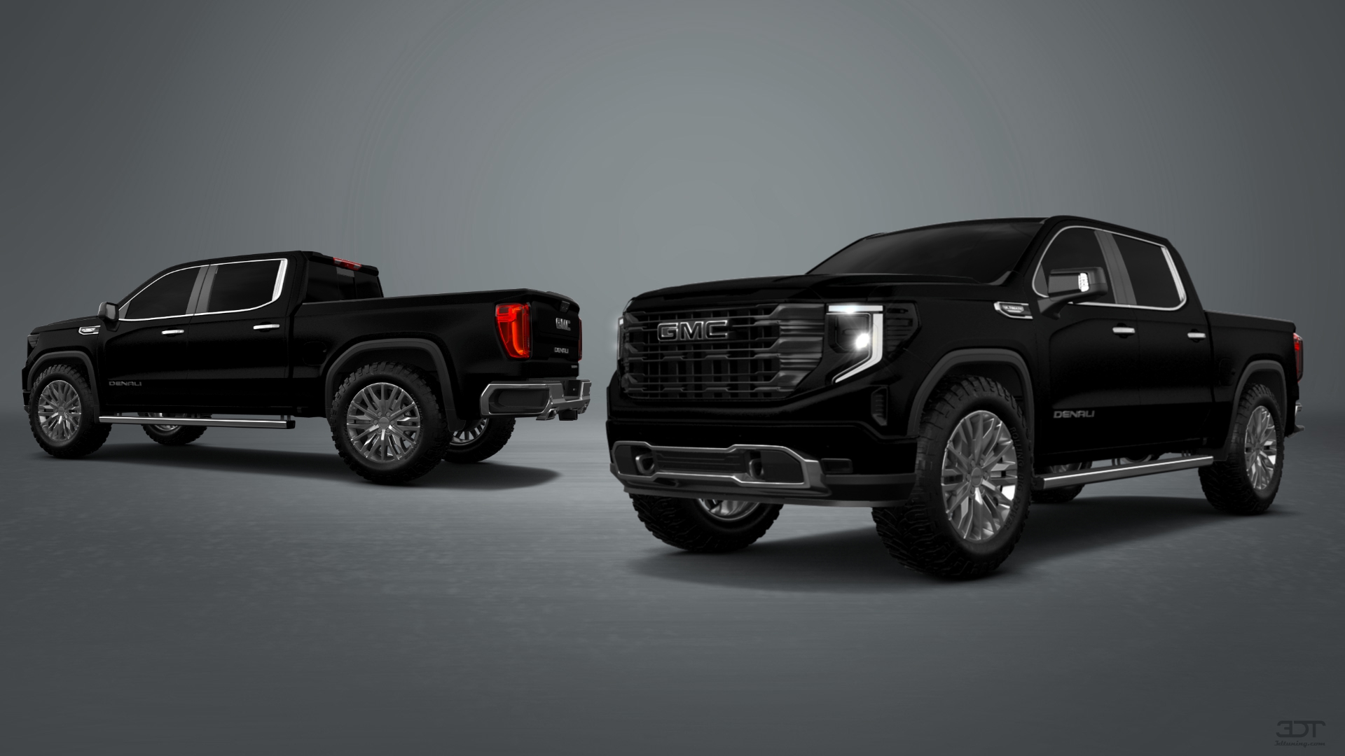 GMC Sierra 1500 Crew Cab 5.8 ft box 4 Door pickup truck 2023 tuning