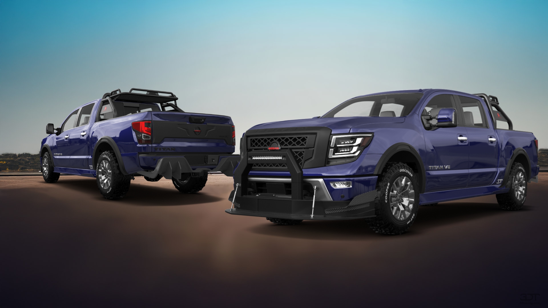 Nissan Titan 4 Door pickup truck 2021 tuning