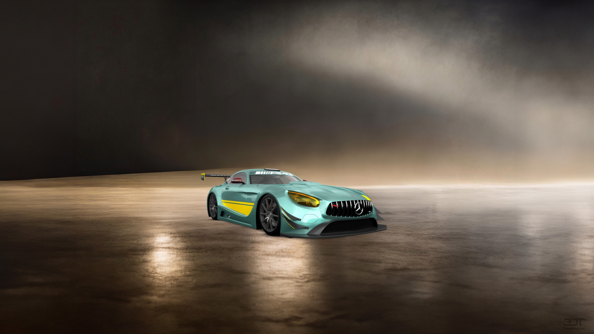 Mercedes AMG GT 2 door fastback coupe 2015 tuning