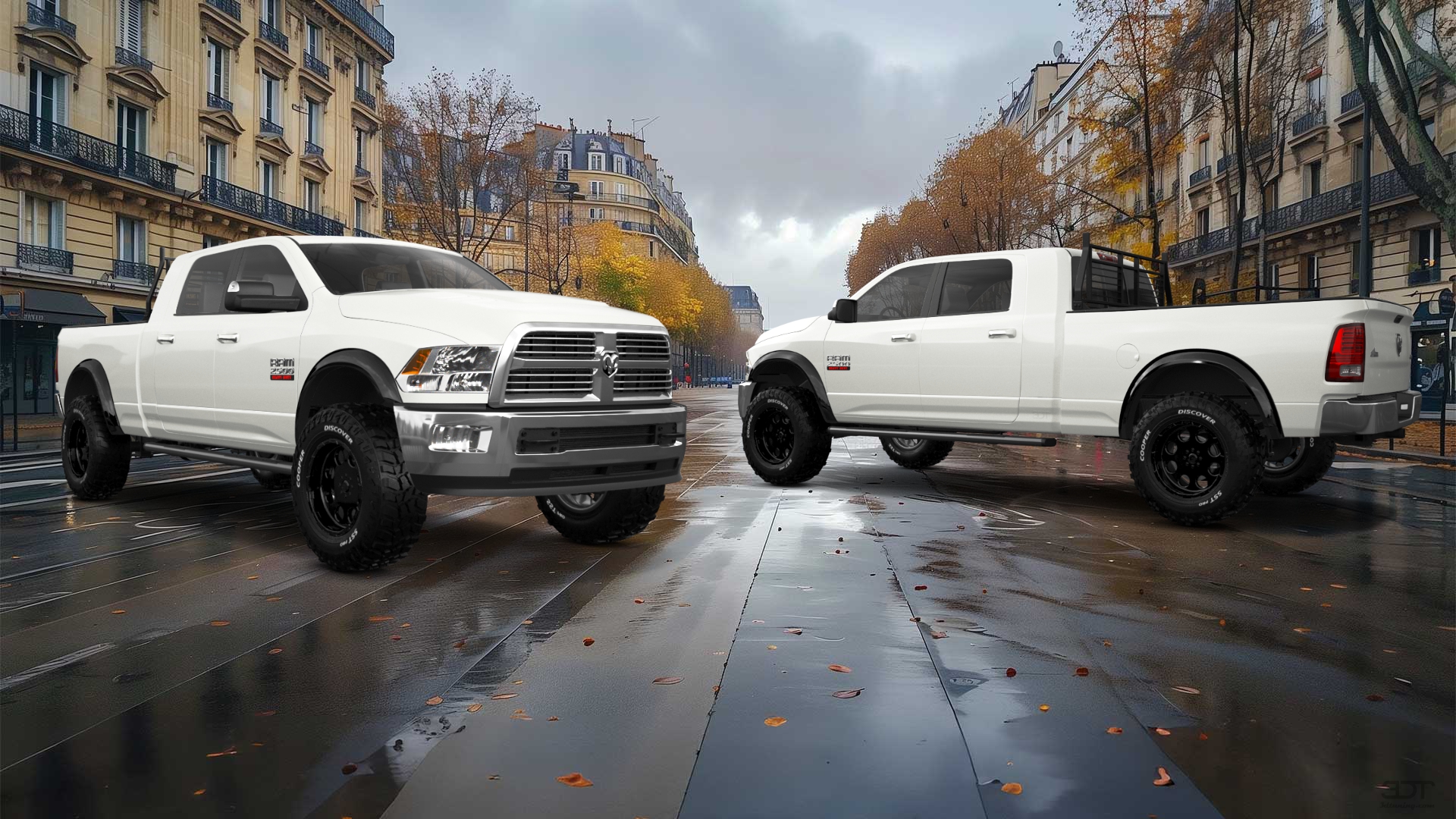 Dodge Ram 2500 Mega Cab 6.4 ft box 4 Door pickup truck 2010
