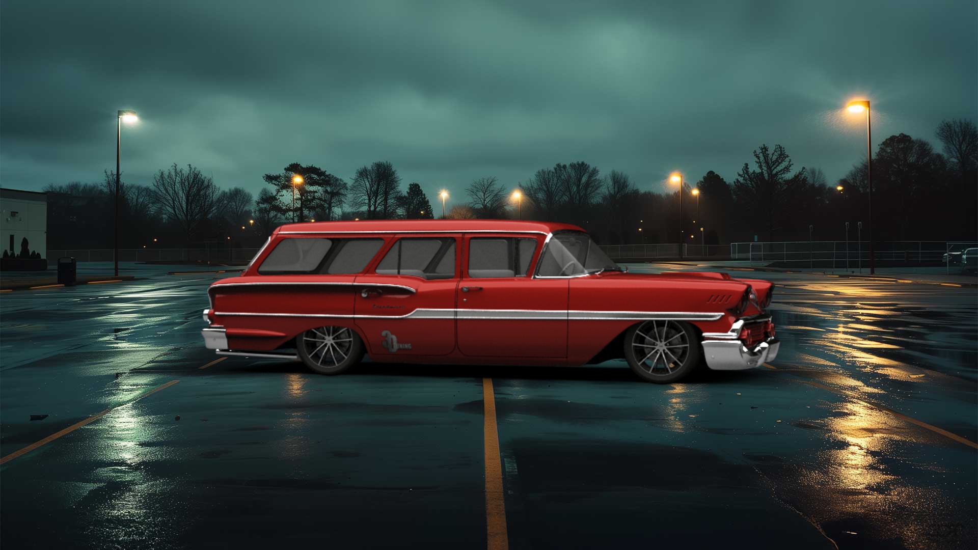 Chevrolet Brookwood Wagon 1958 tuning