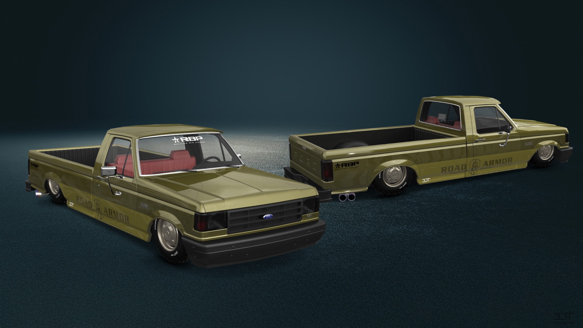 Ford F-150 2 Door pickup truck 1987 tuning