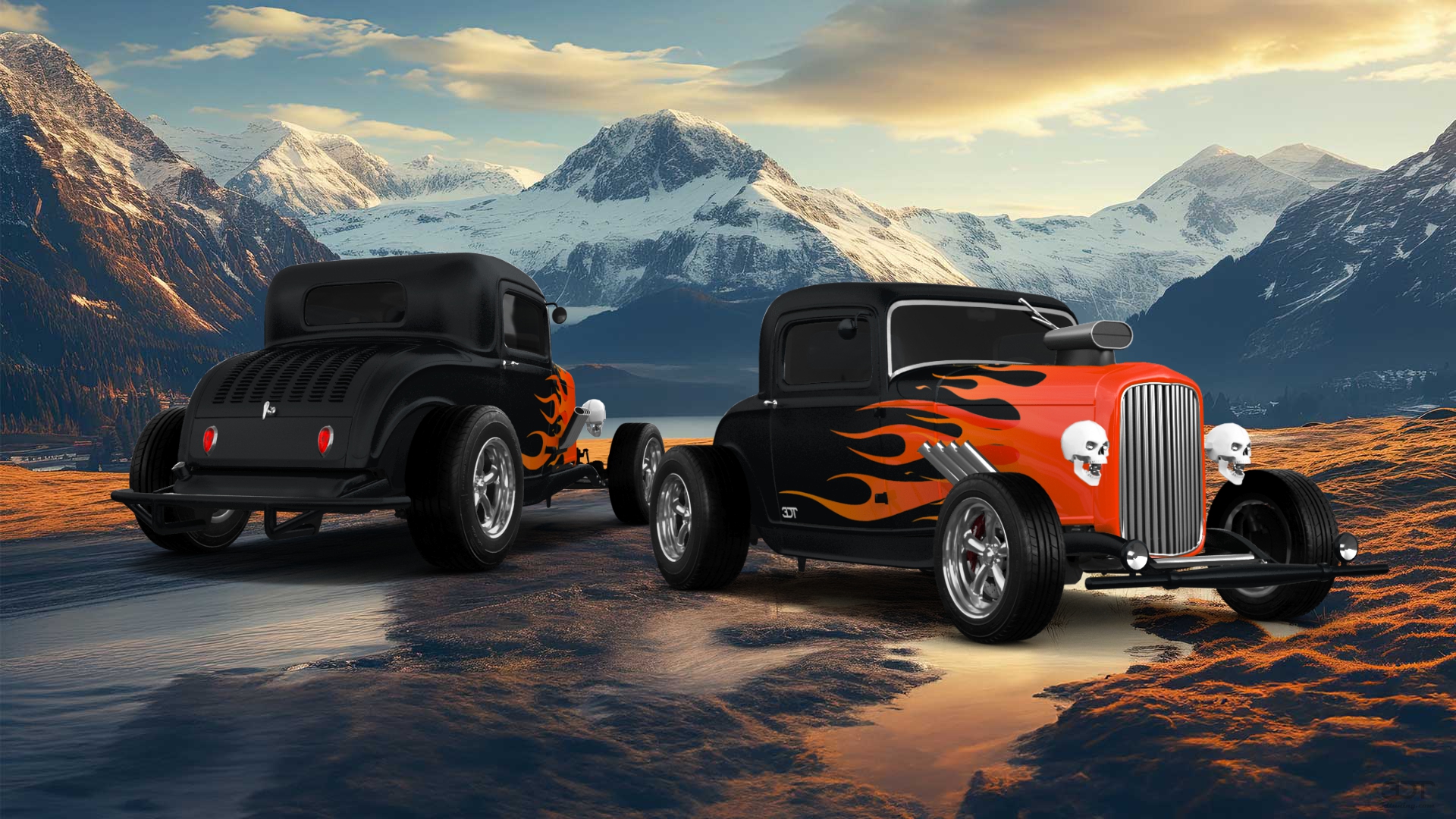 Ford Model B Deluxe 2 Door Coupe 1932
