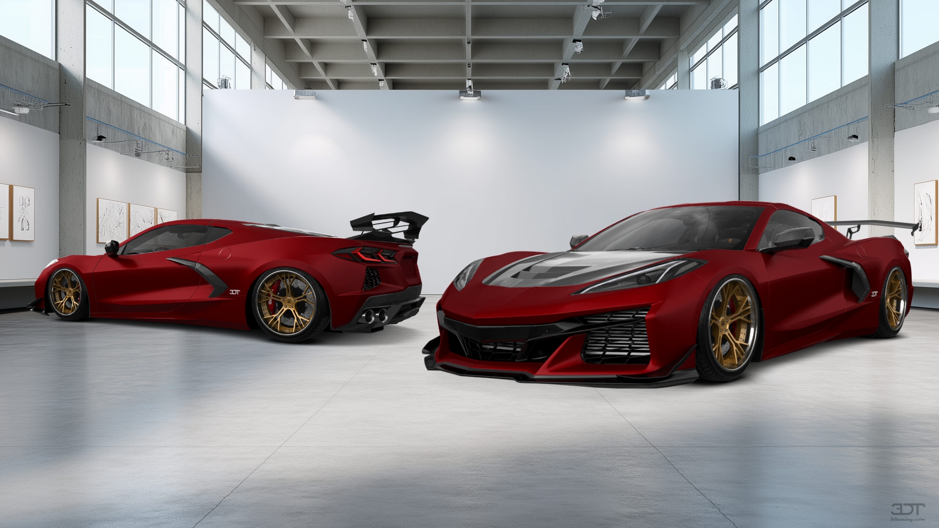 Chevrolet Corvette 2 door targa top 2020 tuning