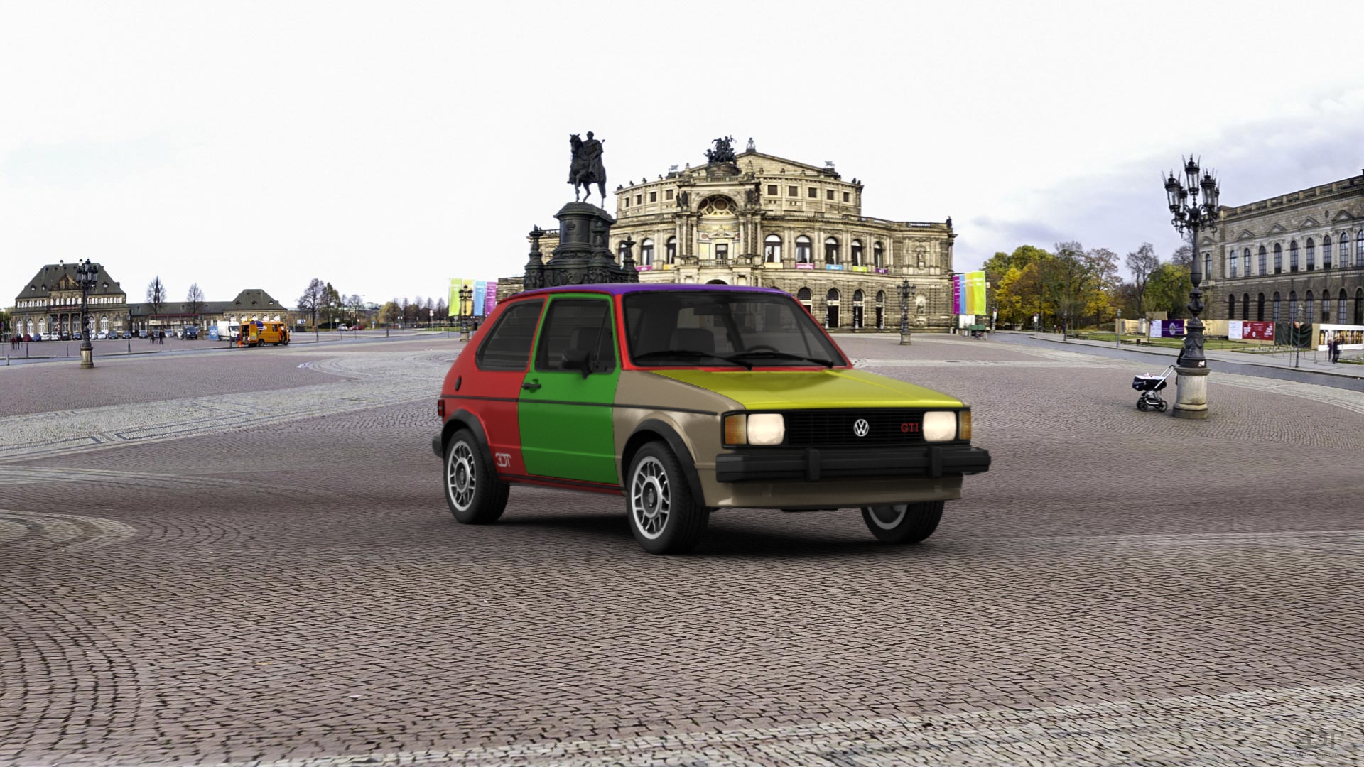 Volkswagen Rabbit GTI Mk1 3 Door Hatchback 1984 tuning