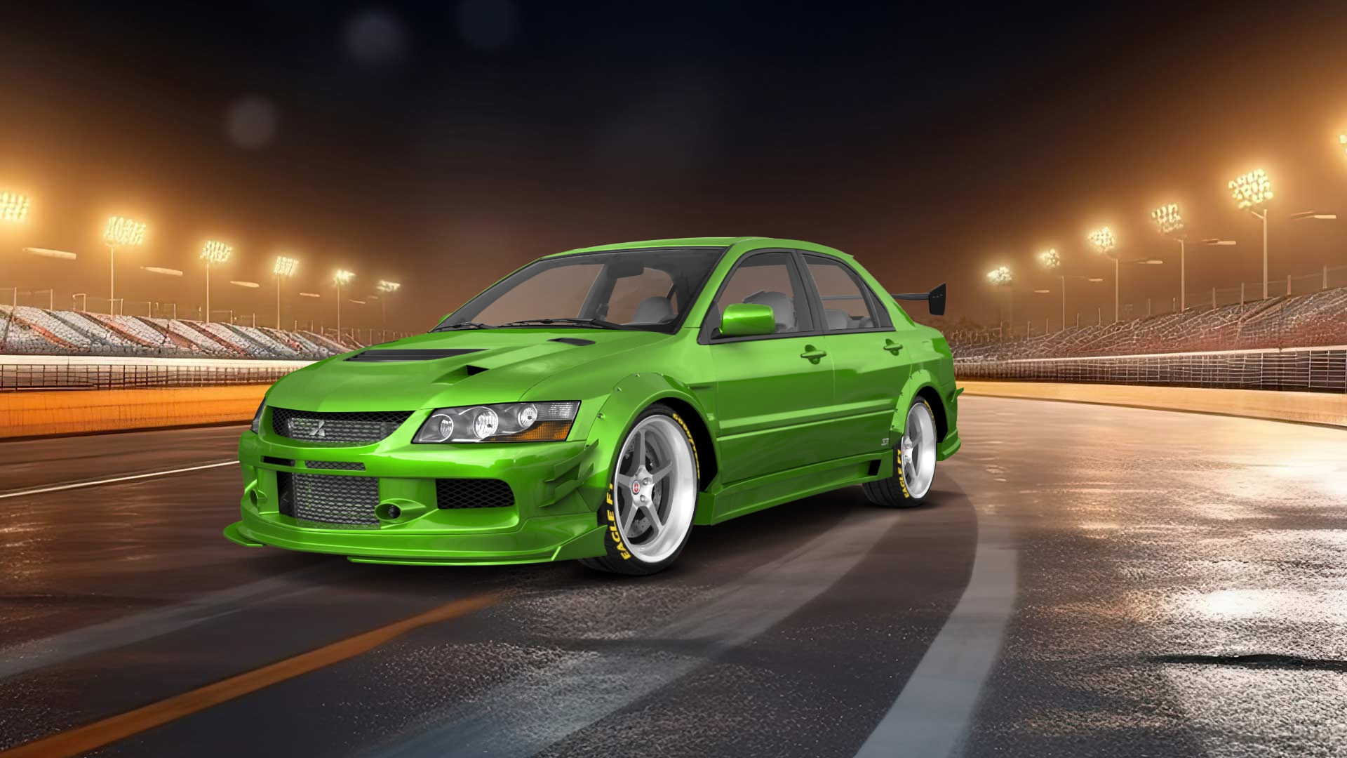 Mitsubishi Lancer Evo IX 4 Door Saloon 2005 Images