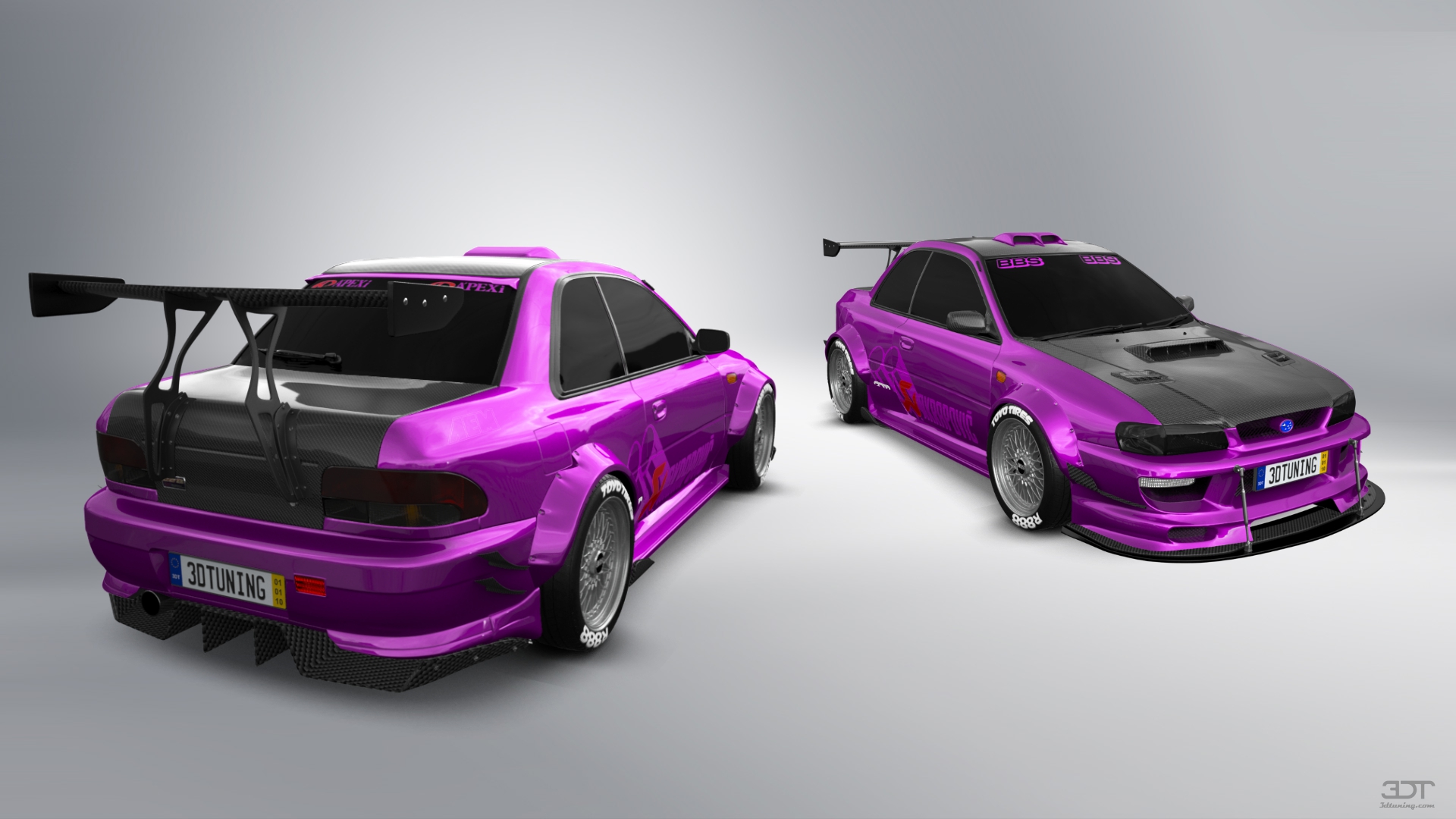 Subaru Impreza WRX STI 22B 2 Door Coupe 2000 tuning