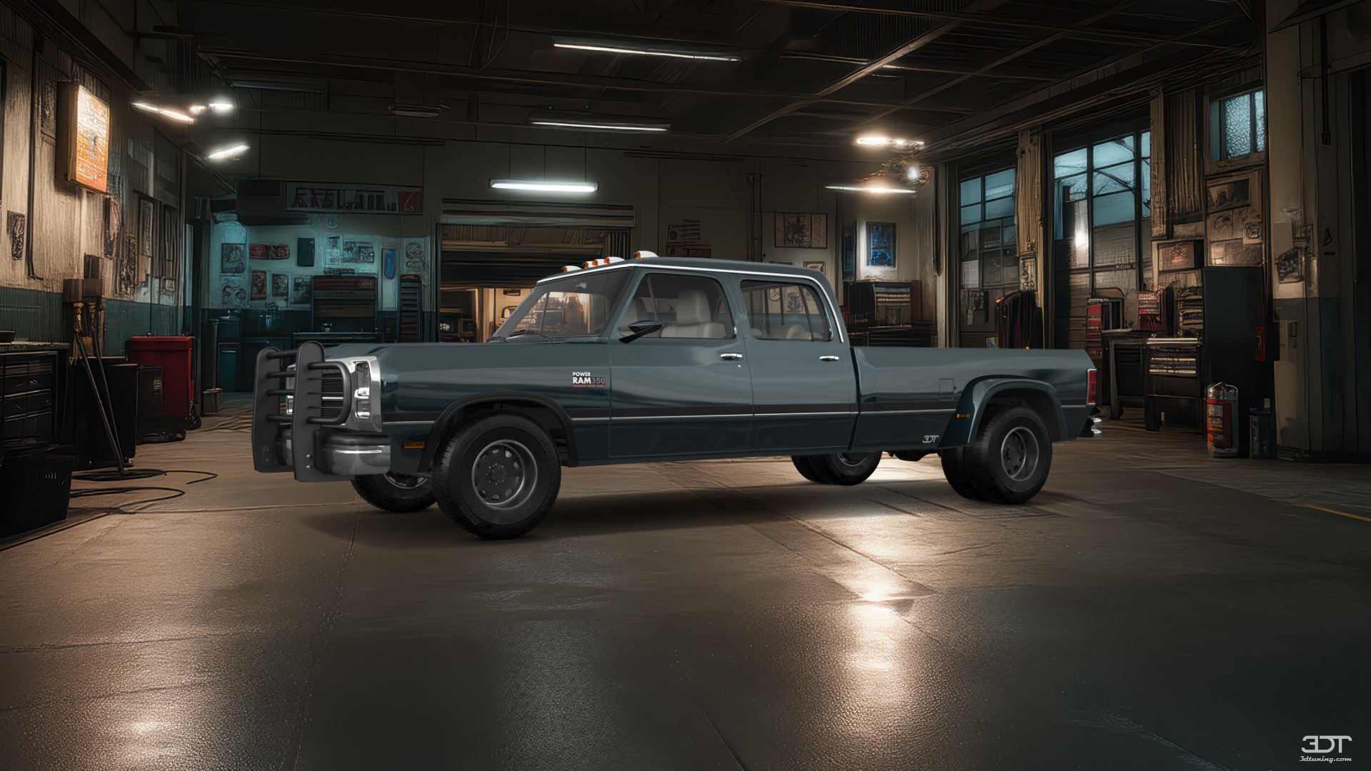 Dodge Ram 350 4 Door pickup truck 1991 tuning