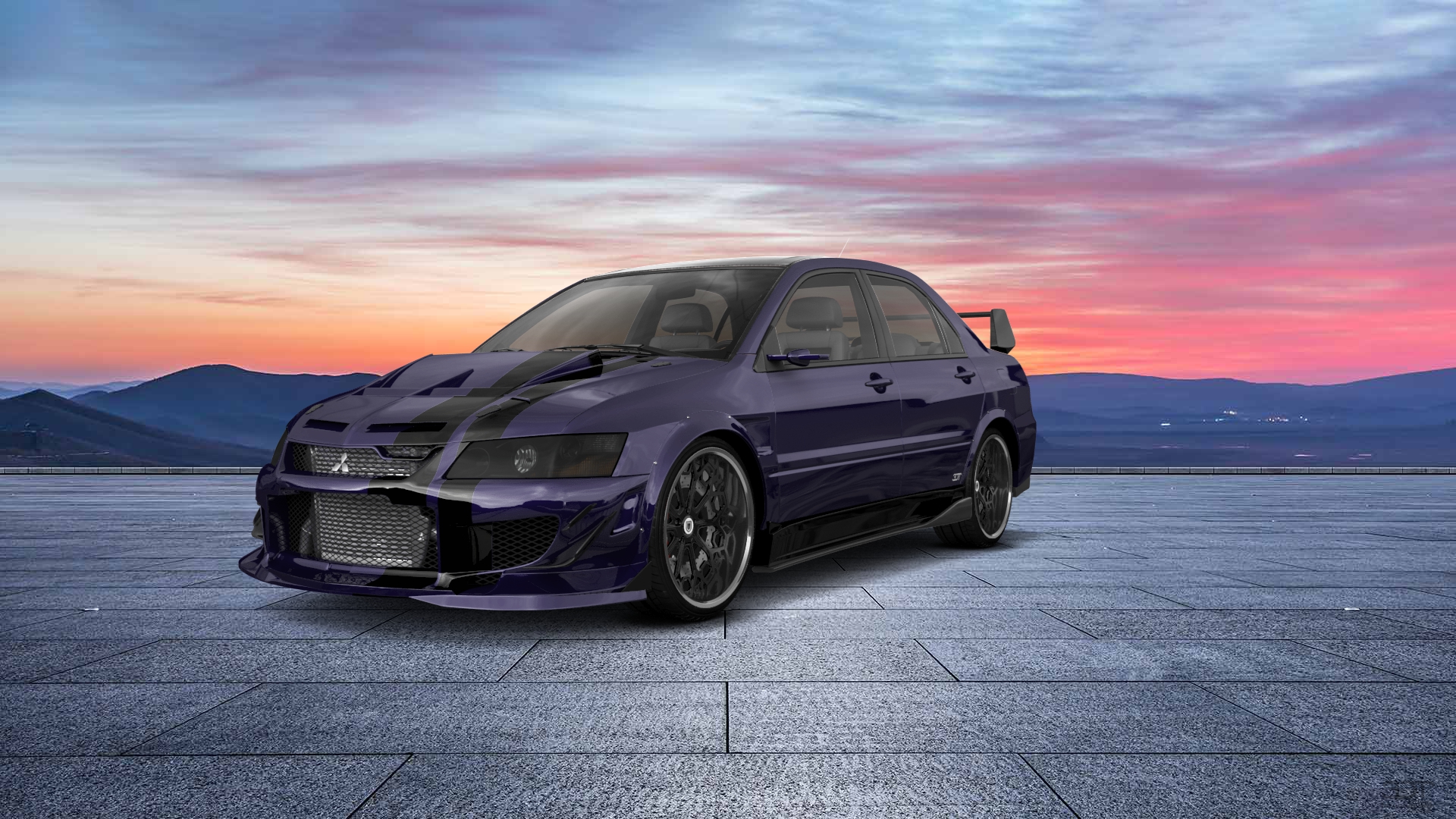 Mitsubishi Lancer Evo IX 4 Door Saloon 2005 Images