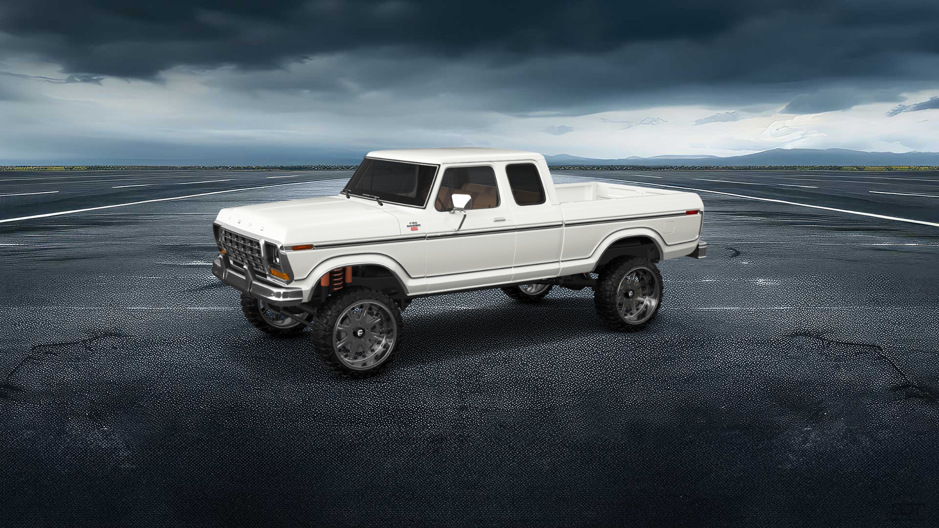 Ford F-150 SuperCab 2 Door pickup truck 1978