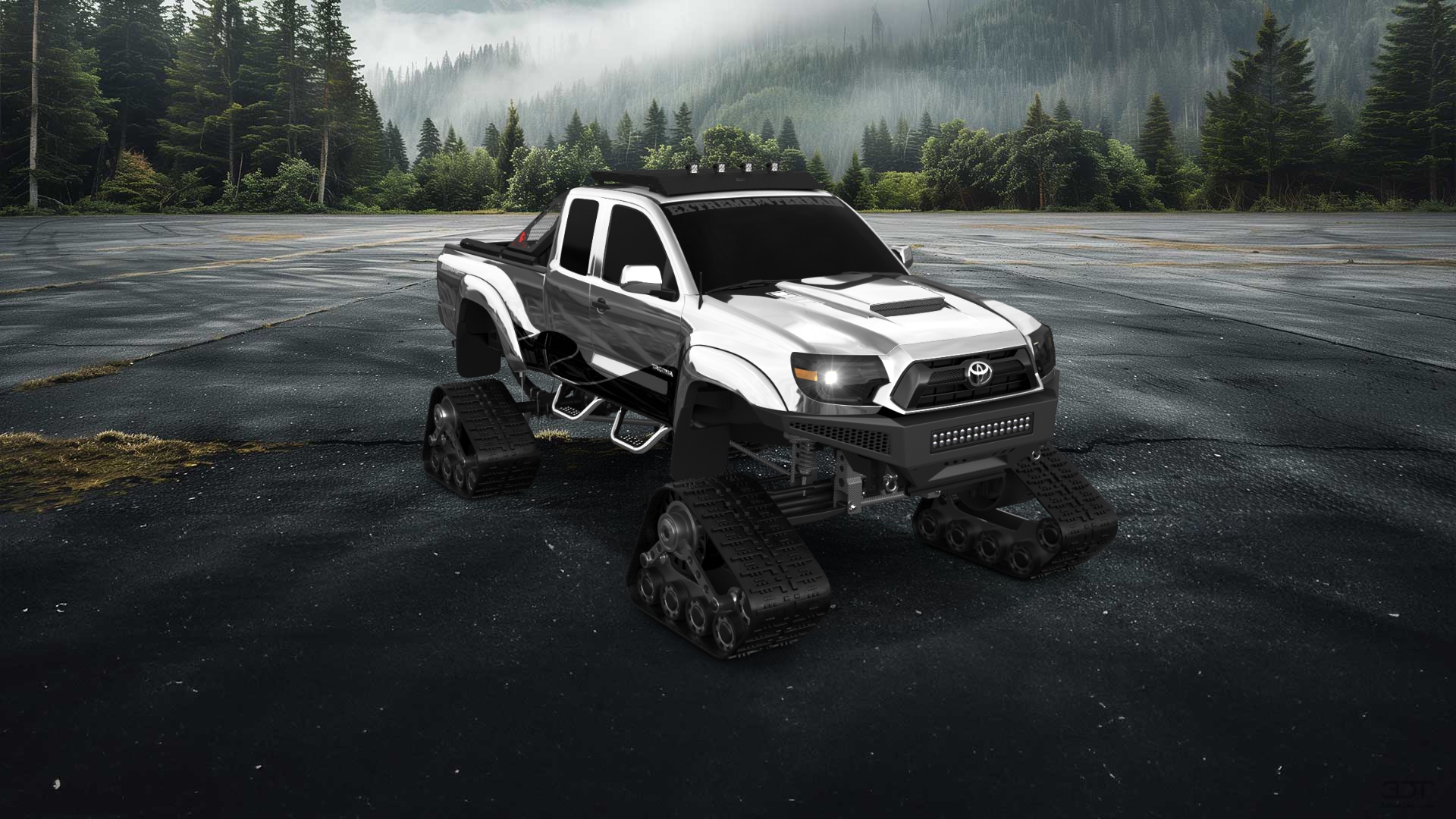 Toyota Tacoma Access Cab 6.2 ft box Pickup Truck 2012