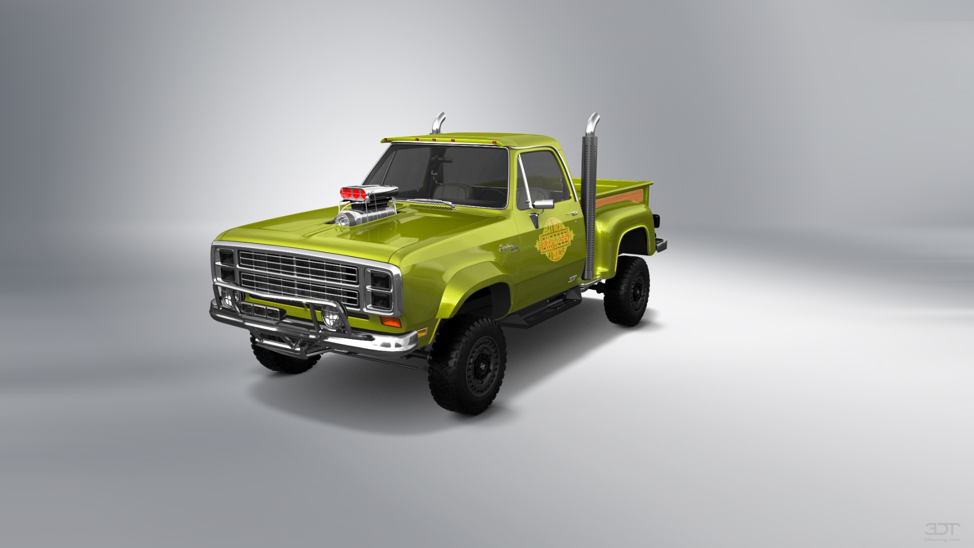 Dodge Lil Red Express 2 Door pickup truck 1979 tuning