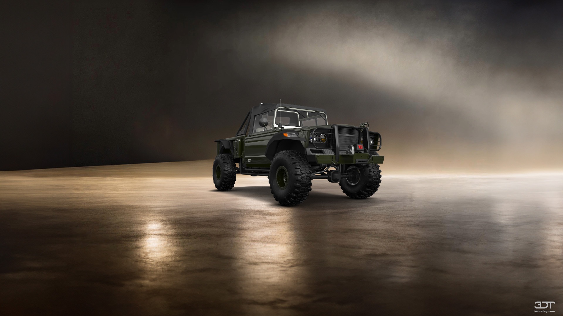 Jeep Kaiser M715 2 Door pickup truck 1968 tuning