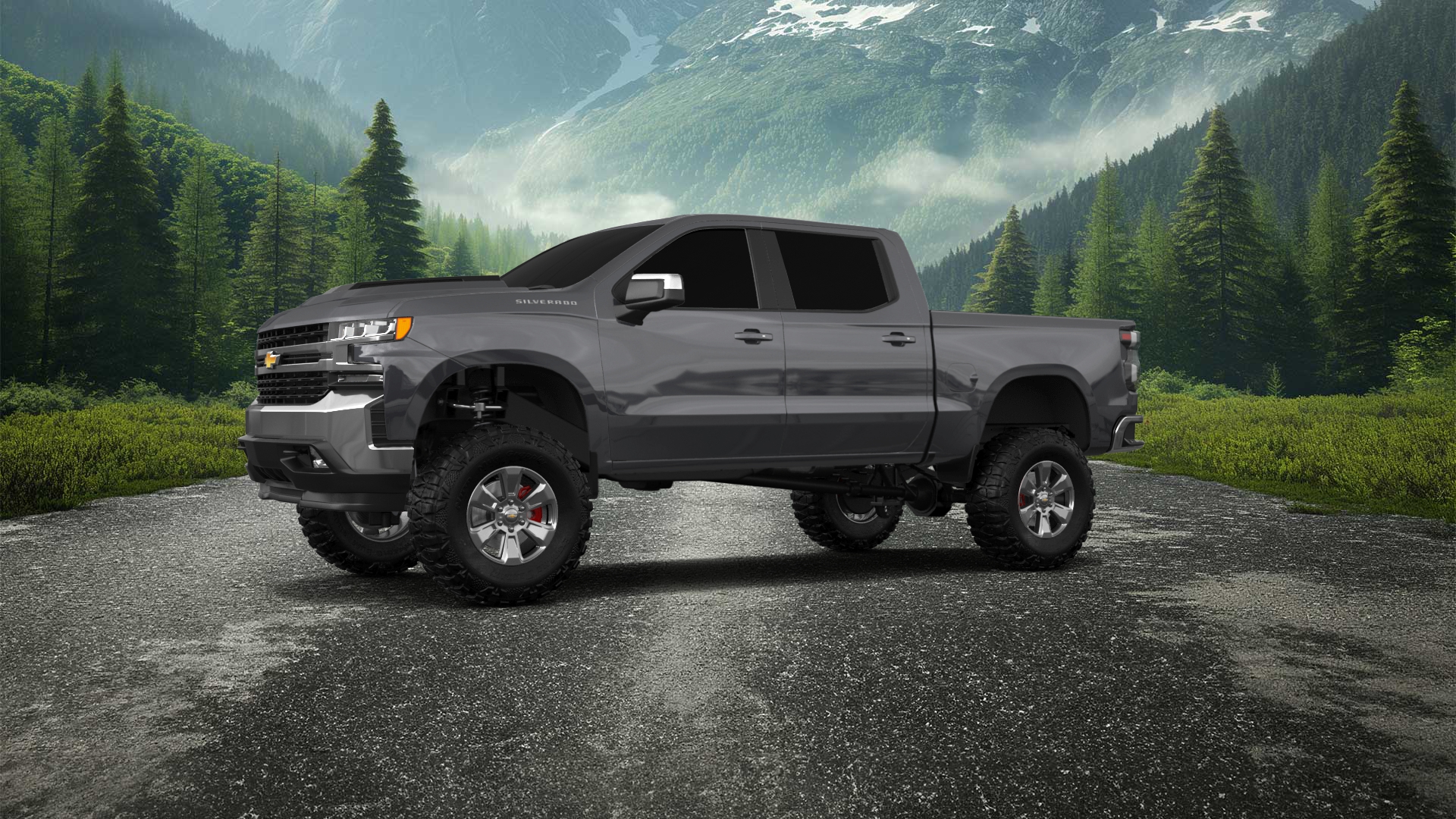 Chevrolet Silverado 1500 4 Door pickup truck 2019