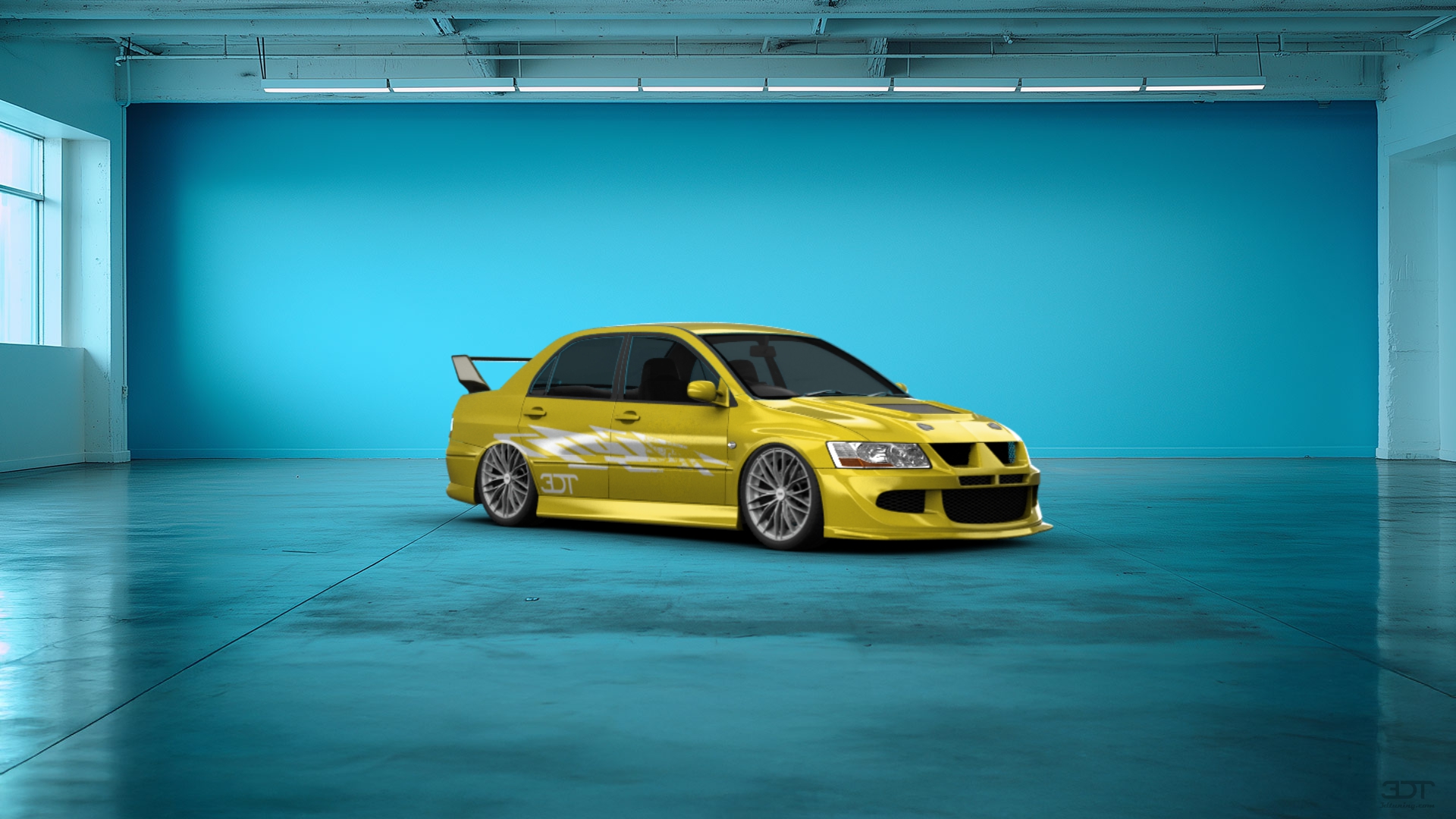 Mitsubishi Lancer Evo VII sedan 2001 tuning