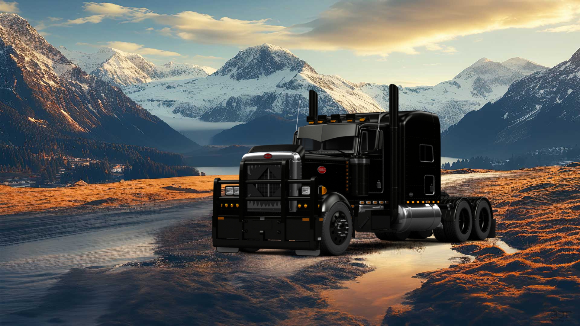 Peterbilt 359 Truck 1987