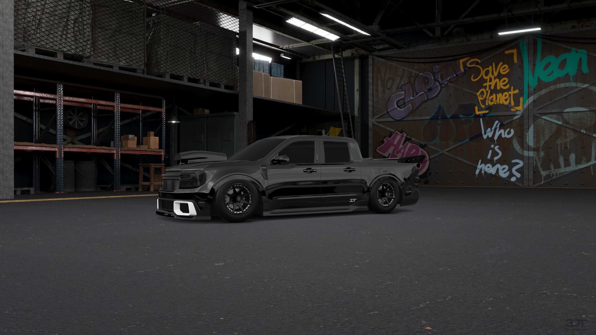 Ford Maverick 4 Door pickup truck 2022 tuning