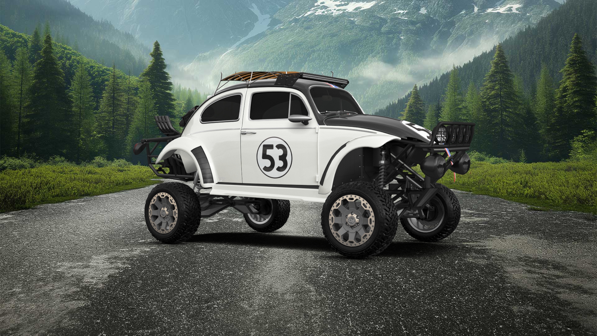 Volkswagen Beetle Saloon 1964 tuning