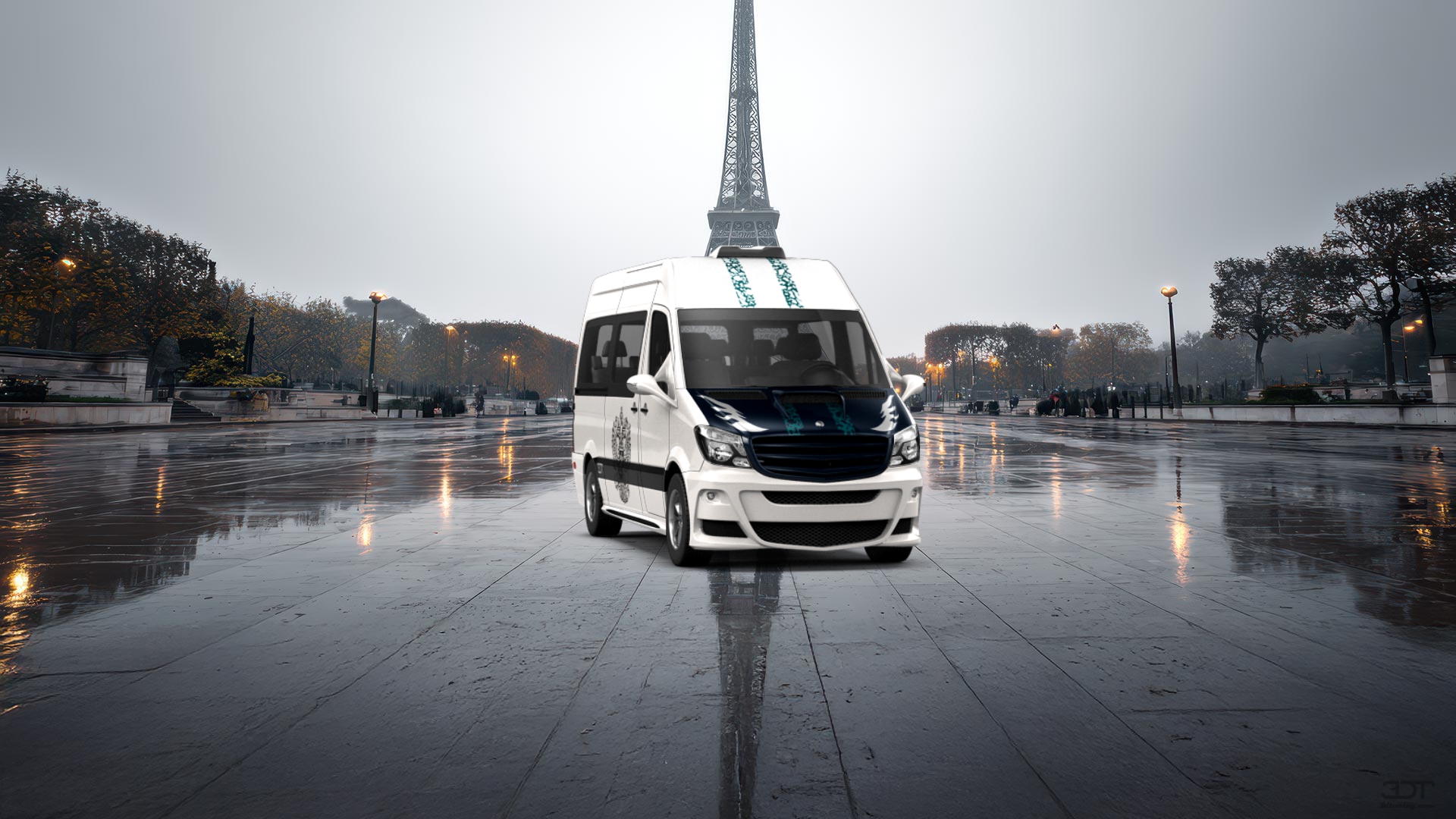 Mercedes Sprinter Passenger Van 2013 tuning