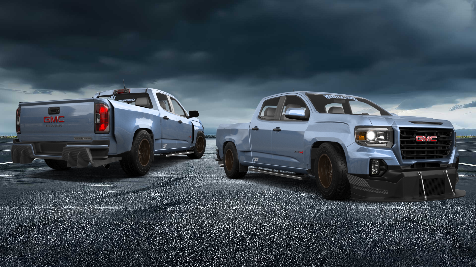 GMC Canyon Crew Cab 4 Door pickup truck 2021