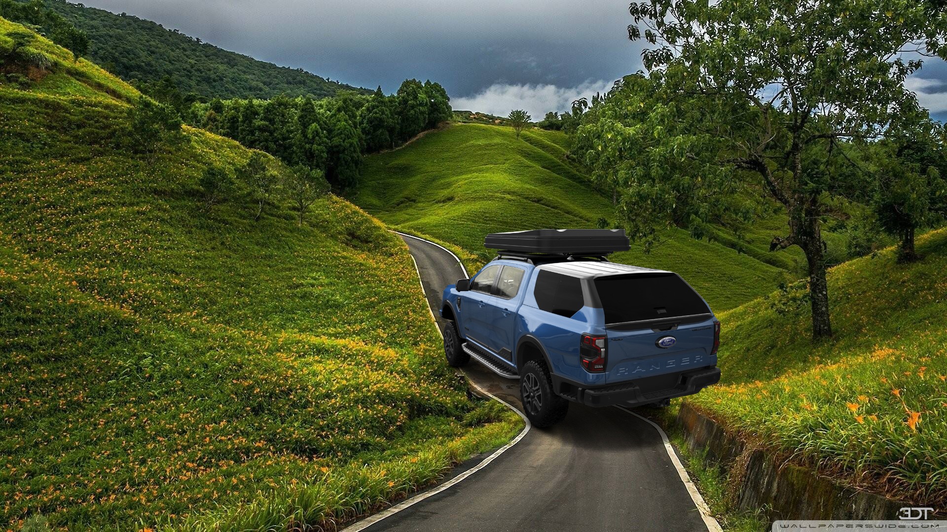 Ford Ranger 4 Door pickup truck 2022 tuning