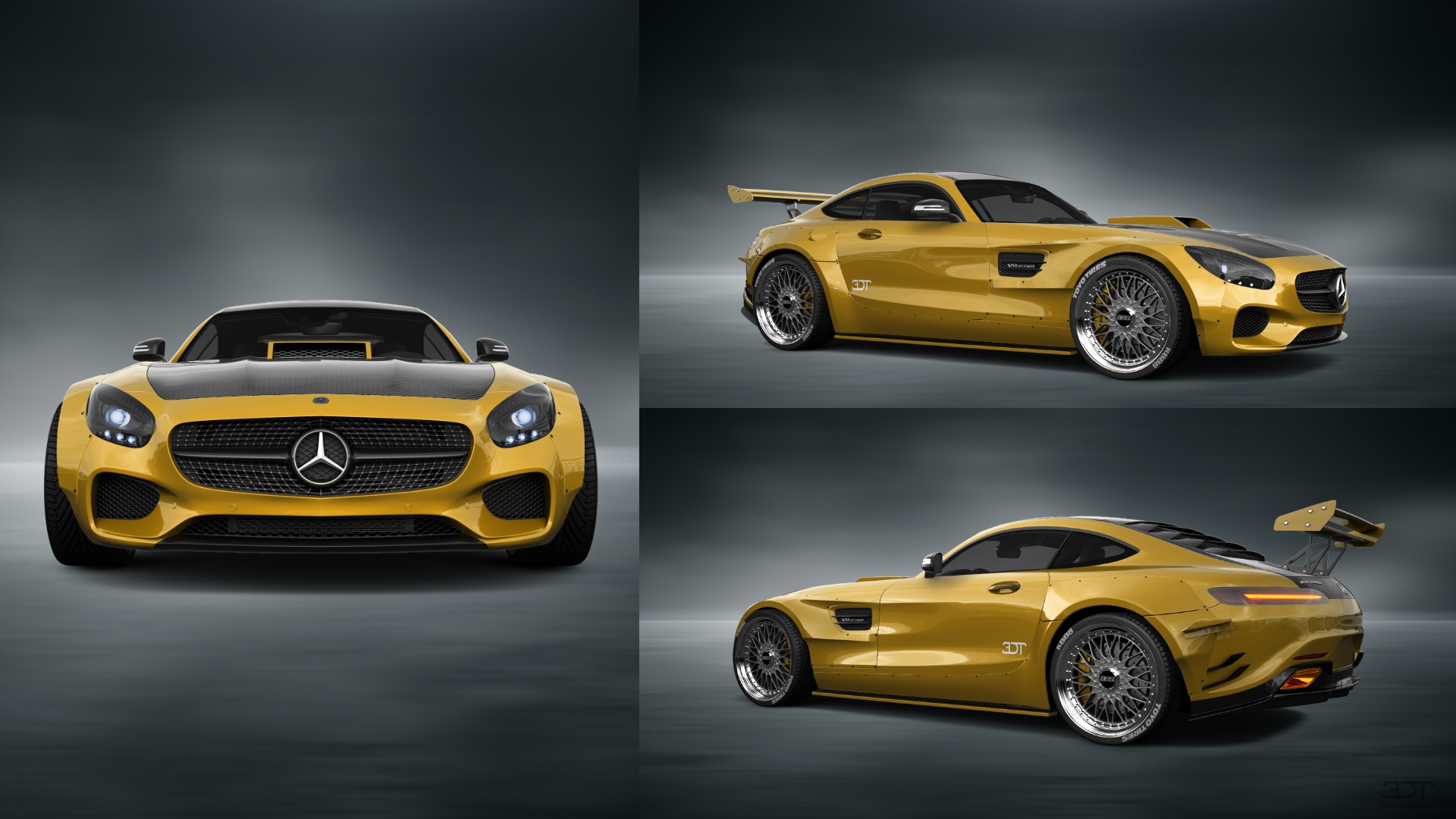 Mercedes AMG GT 2 door fastback coupe 2016