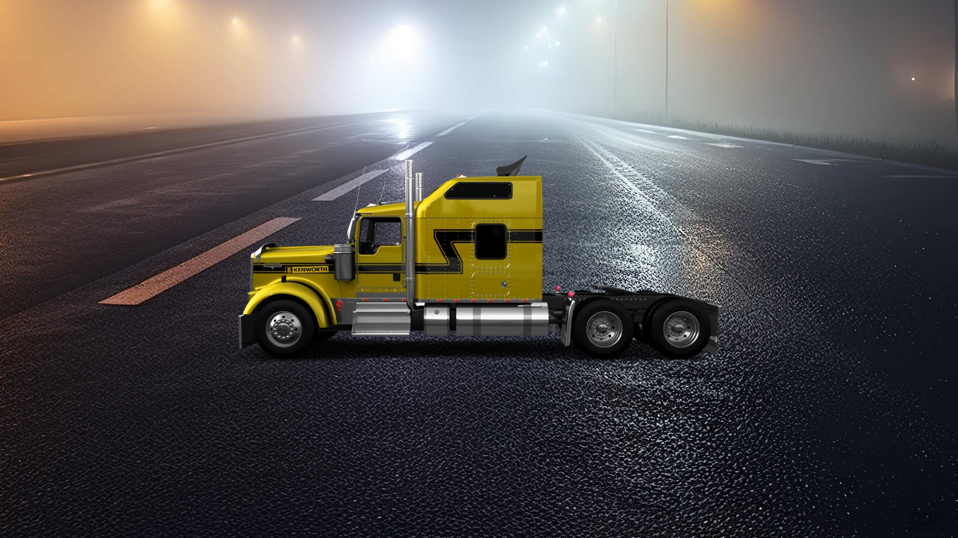 Kenworth W900 Sleeper Cab Truck 2015 Images