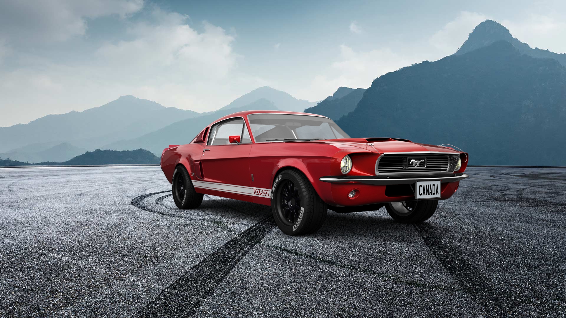 Mustang GT500 2 Door Coupe 1968