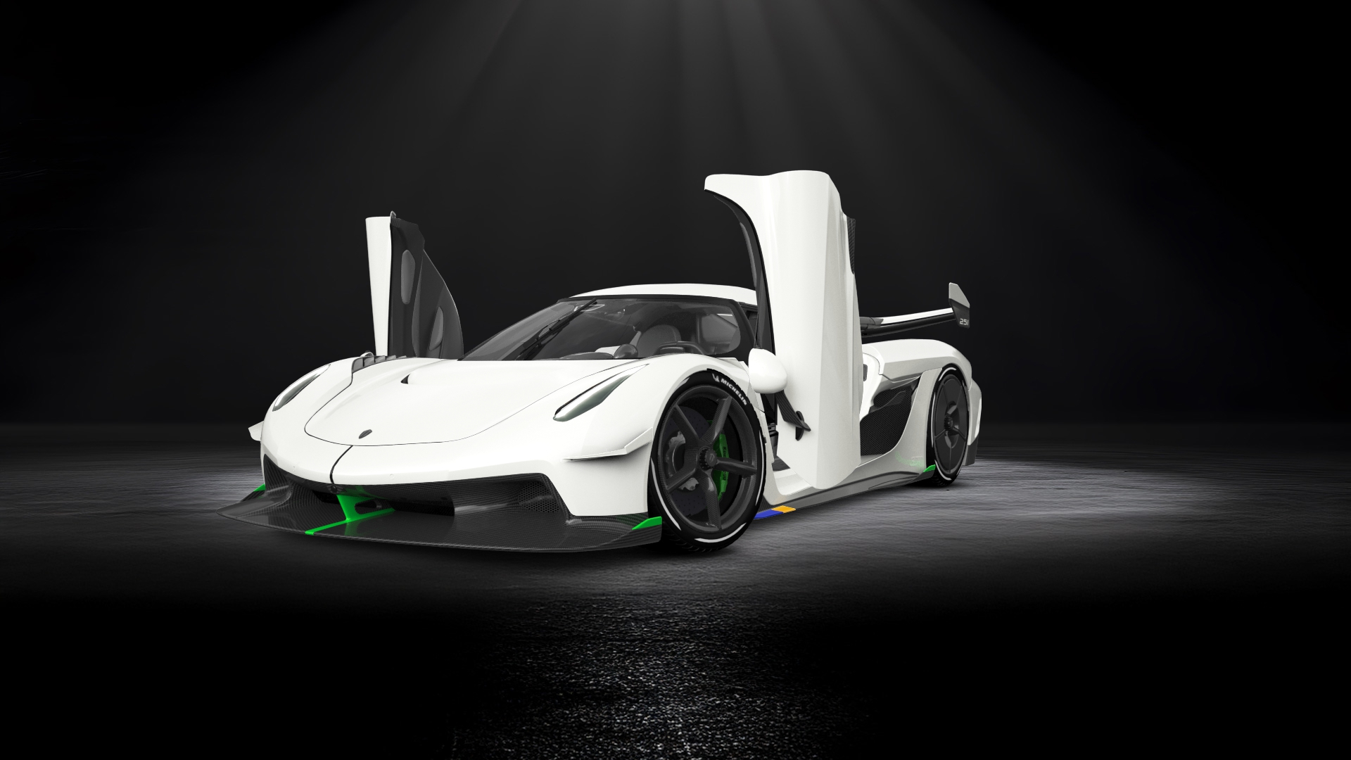 Koenigsegg Jesko 2 door targa top 2020 tuning