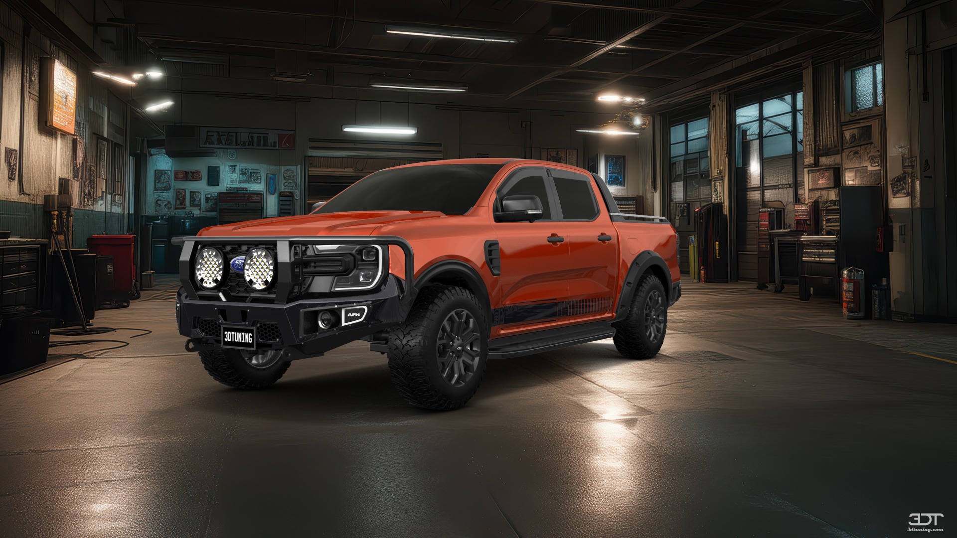 Ford Ranger 4 Door pickup truck 2022 tuning