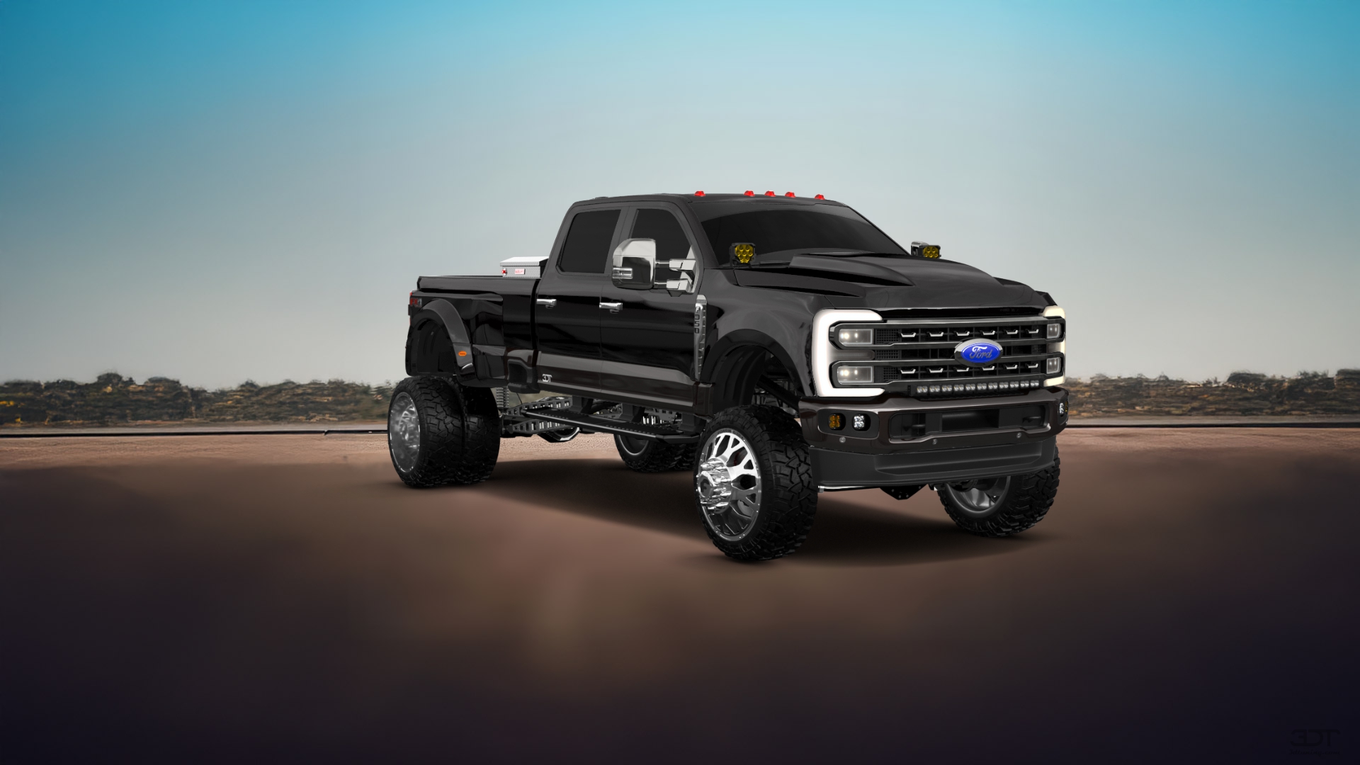 Ford F-350 DRW Crew Cab 4 Door pickup truck 2023 tuning
