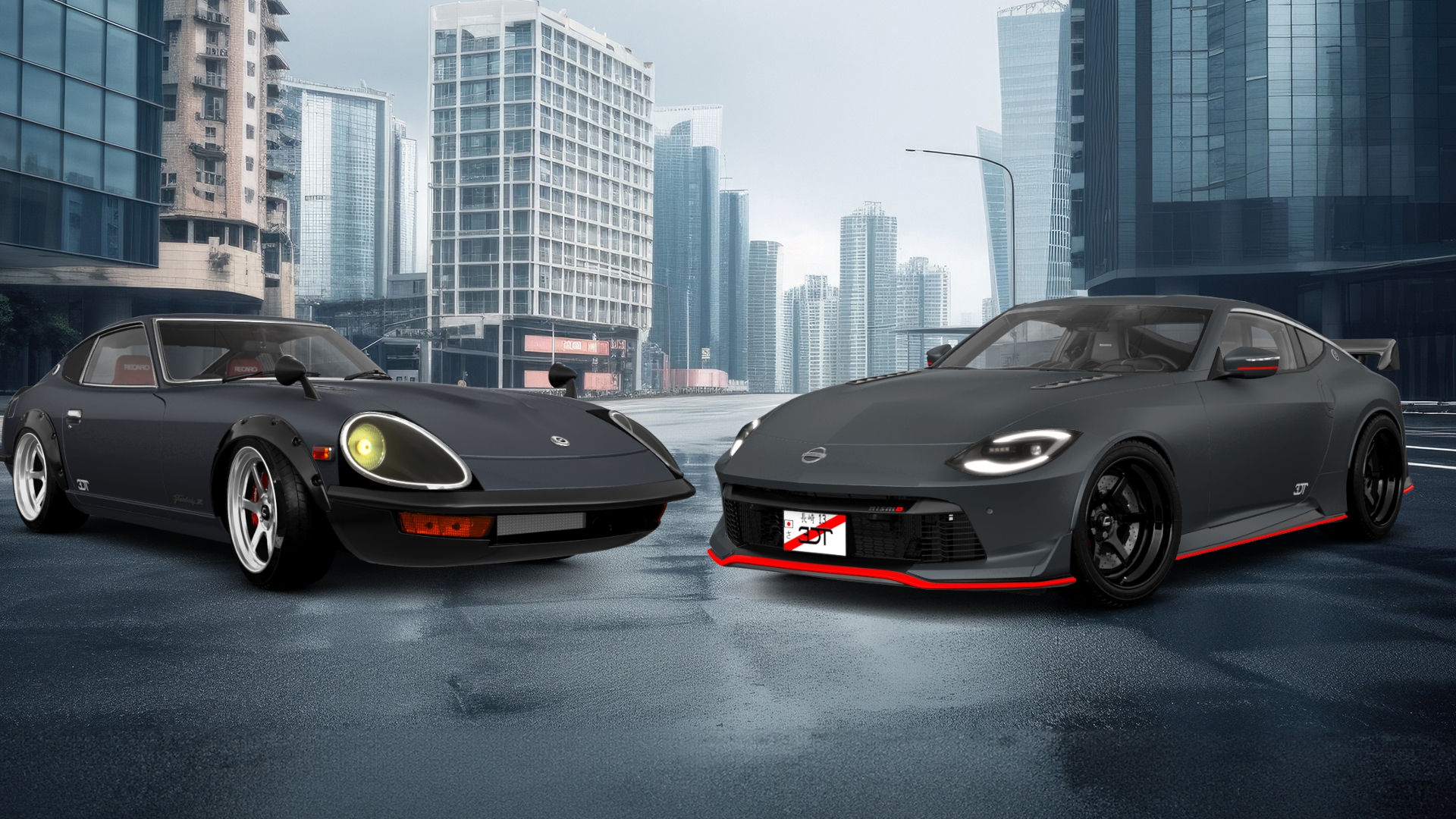 Nissan Z 2 door fastback coupe 2022 tuning