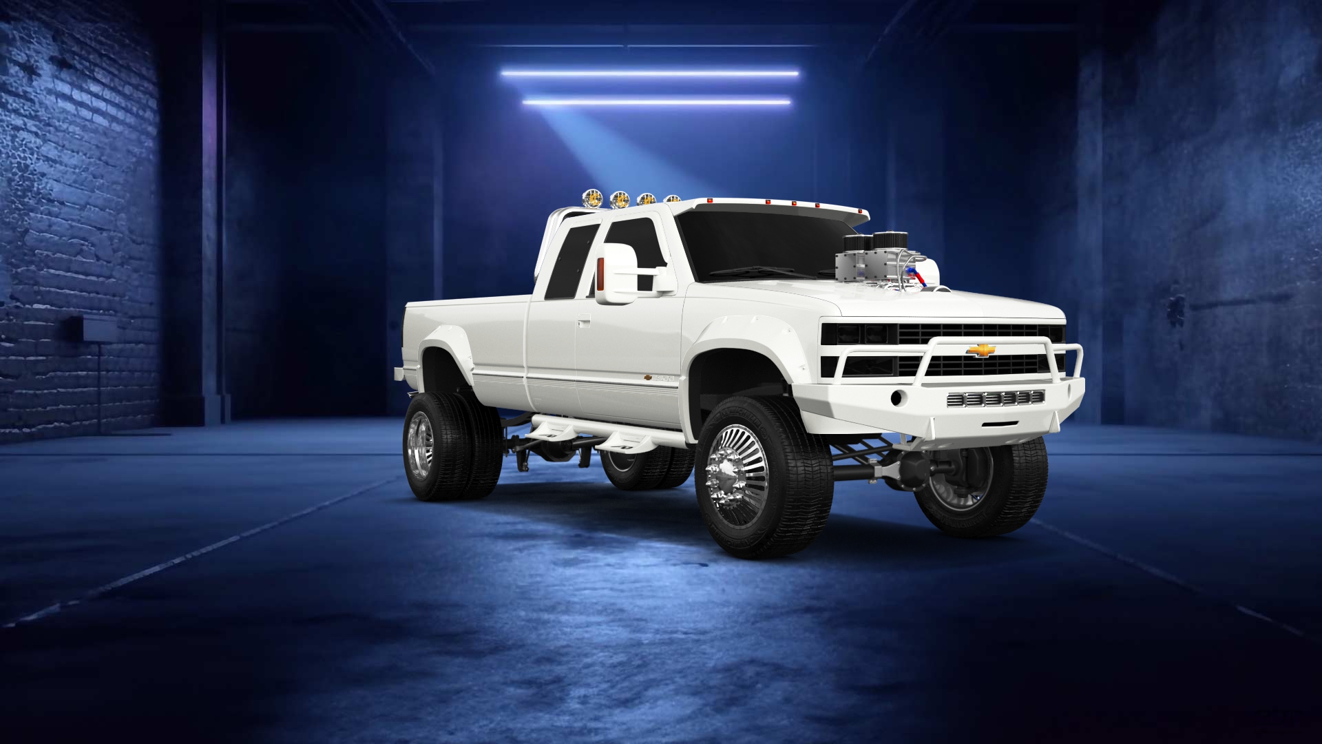 Chevrolet K3500 Extended Cab Pickup Truck 1988 tuning