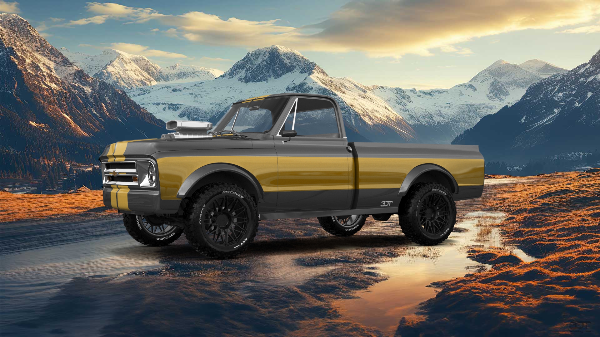 Chevrolet C-10 Cheyenne 2 Door pickup truck 1967