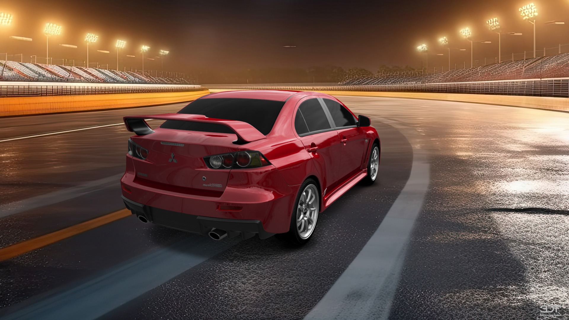 Mitsubishi Lancer Evolution X Sedan 2008
