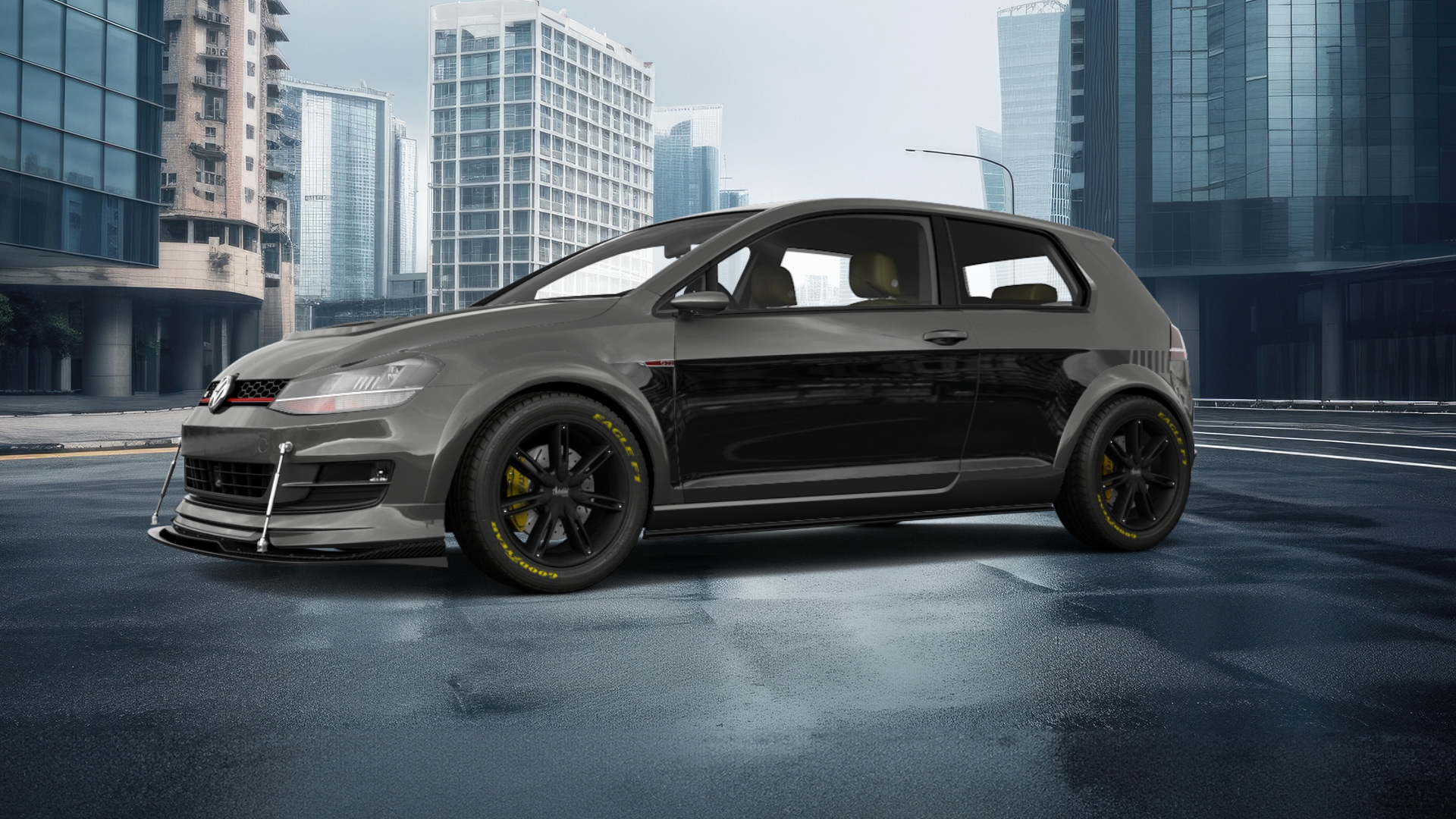 Volkswagen Golf 7 3 Door Hatchback 2013 tuning