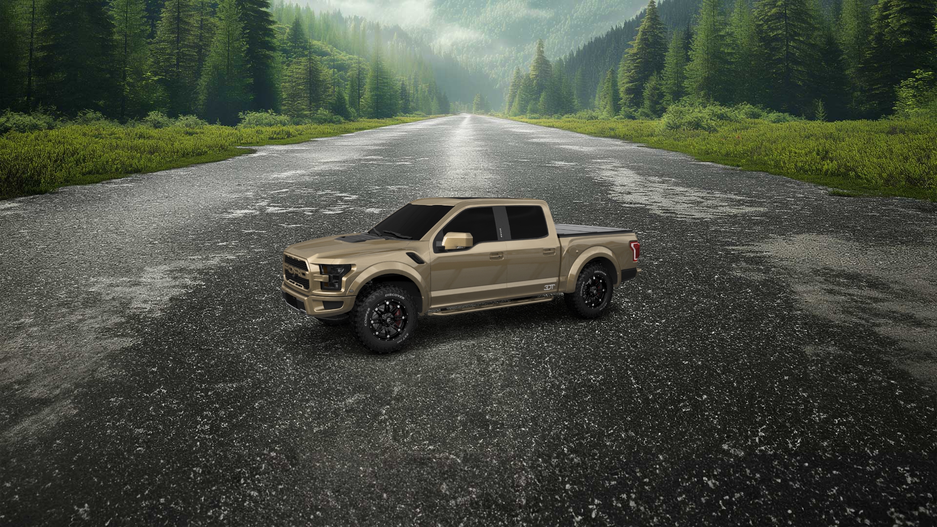Ford F-150 Raptor 4 Door pickup truck 2017